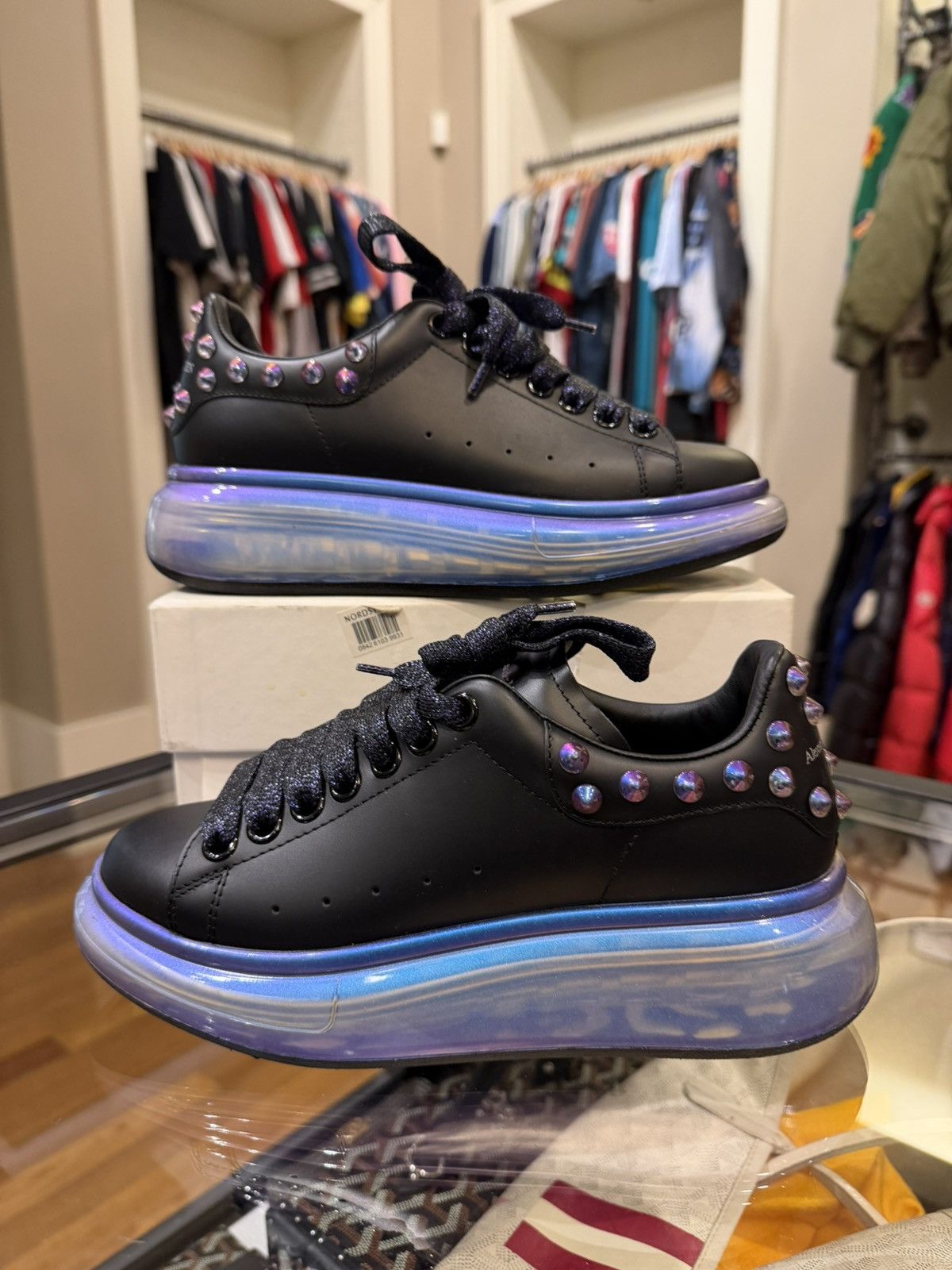 Alexander McQueen Alexander McQueen Studded Oversized Sneakers Size US 6.5 / EU 39-40 - 1 Thumbnail