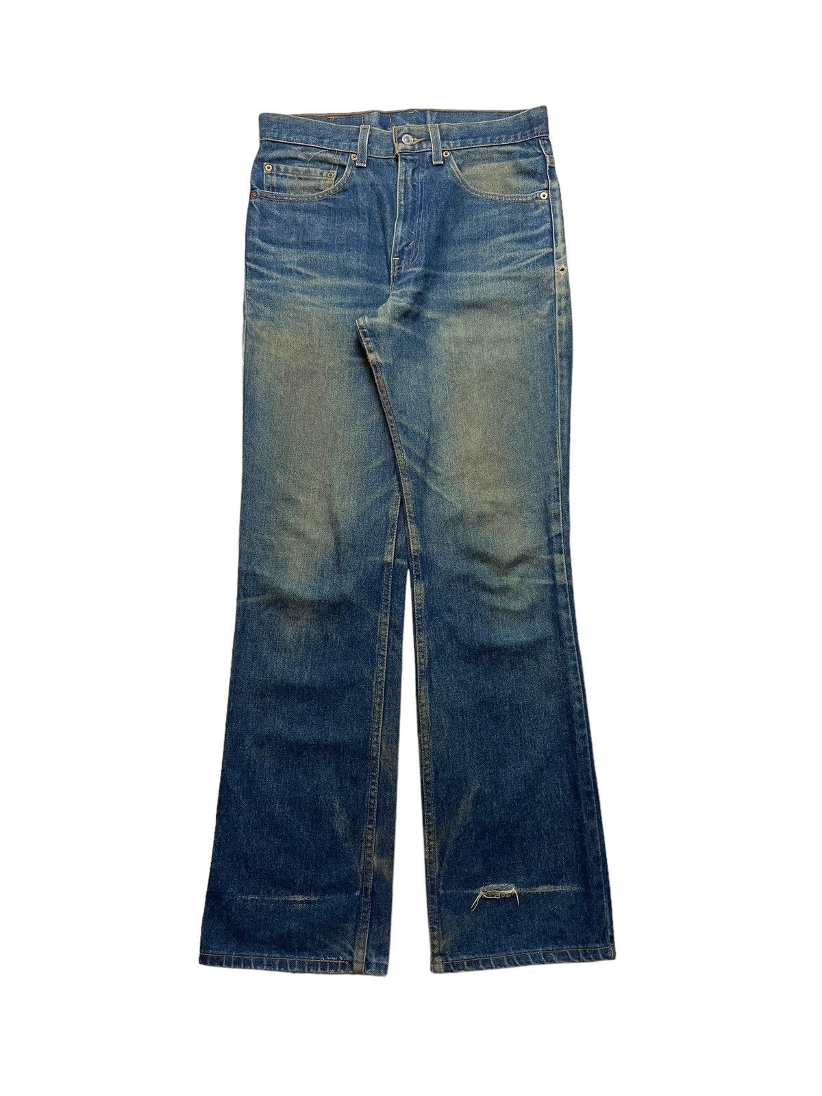 image of Levis 517 Faded Dirty Wash 90's in Dirty Blue, Men's (Size 31)