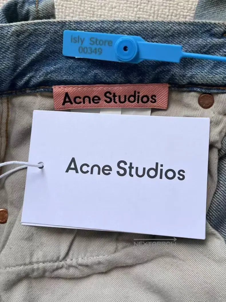 Acne Studios Acne Studios Denim Series Dirty Mud-Dyed Wasteland Destruc Size US 27 - 4 Thumbnail