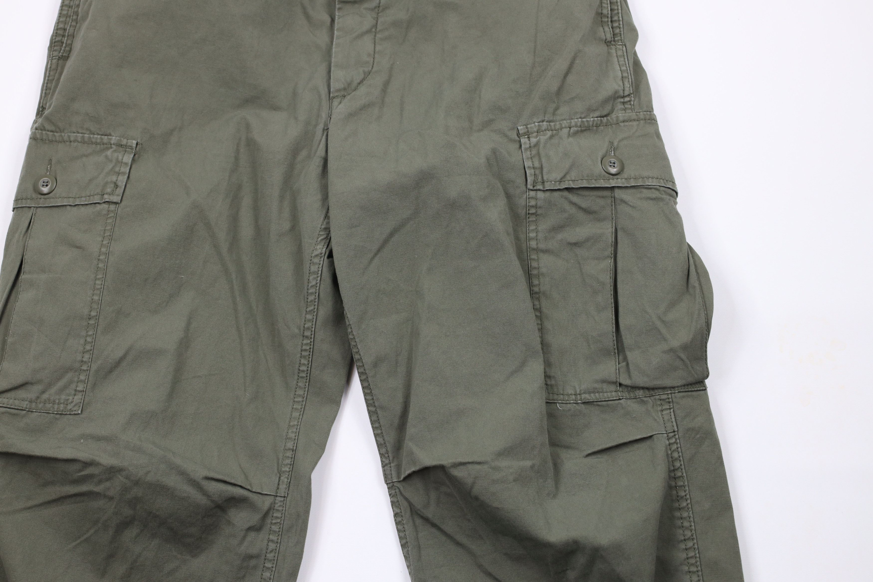 Vintage Vintage 90s German Military Fly Tropical Combat Cargo Pants Size US 36 / EU 52 - 3 Thumbnail