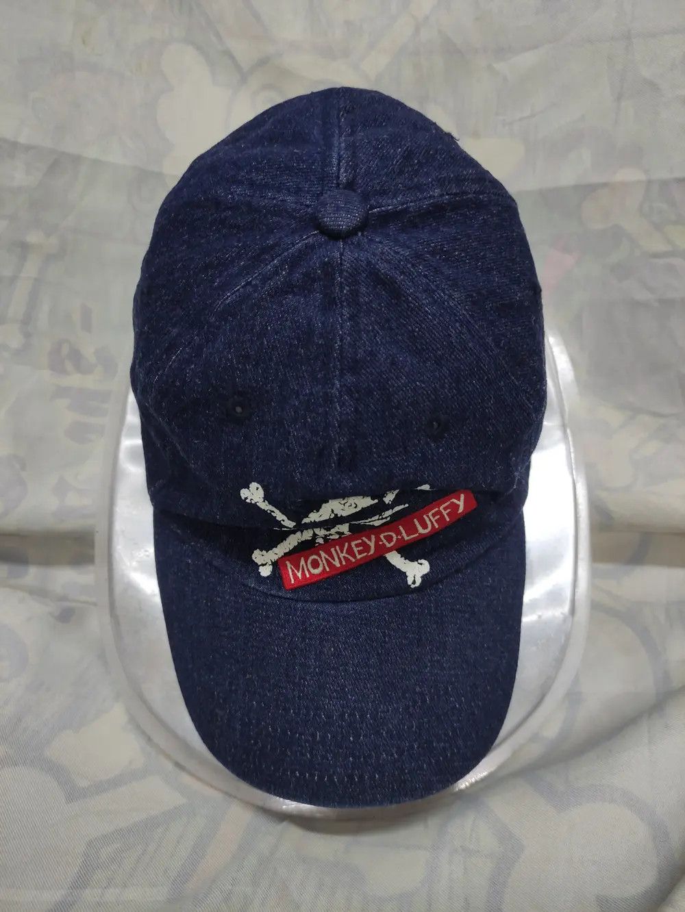 One Piece ANIME ONE PIECE BIG LOGO UNIVERSAL STUDIOS DENIM CAP Size ONE SIZE - 8 Thumbnail