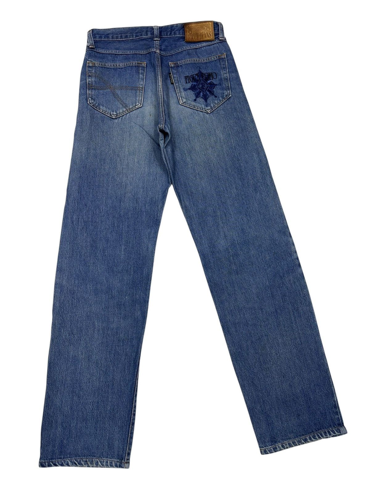 Yoshiyuki Konishi Yoshiyuki Konishi Ficce Uomo Wide Straight Leg Denim Jeans Size US 32 / EU 48 - 4 Thumbnail