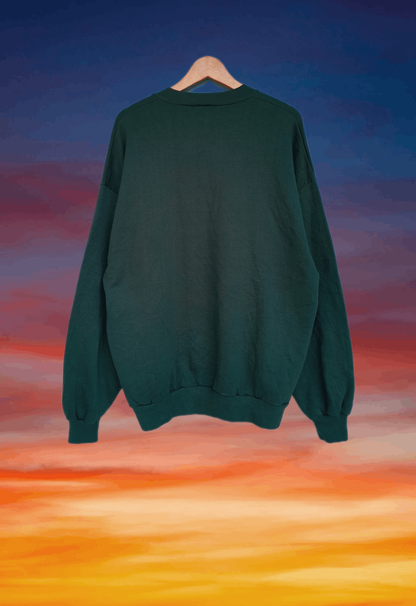 Jerzees Streetwear Vintage 80s/90s Blank Jerzees Sweatshirt Size US XL / EU 56 / 4 - 2 Thumbnail