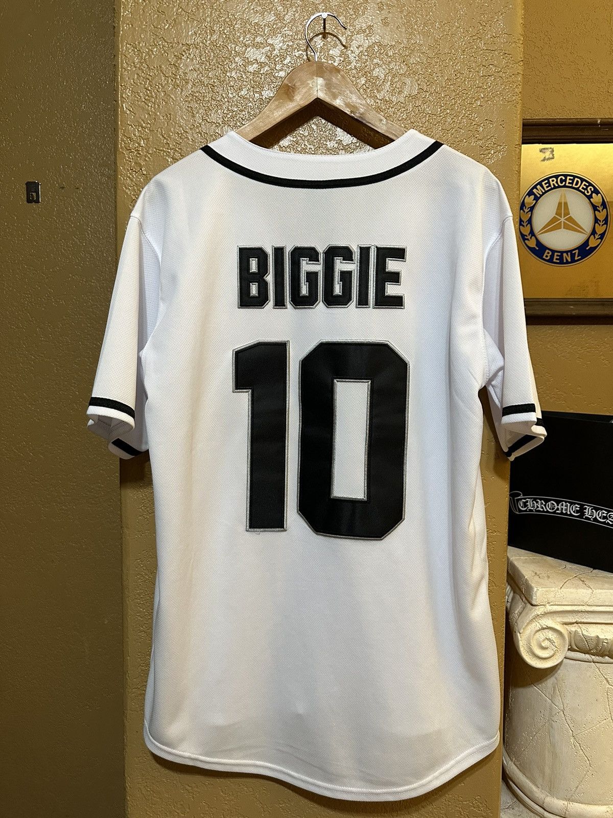 Rap Tees × Vintage The Notorious BIG Biggie Bad Boy Records Jersey Large Size US L / EU 52-54 / 3 - 2 Thumbnail
