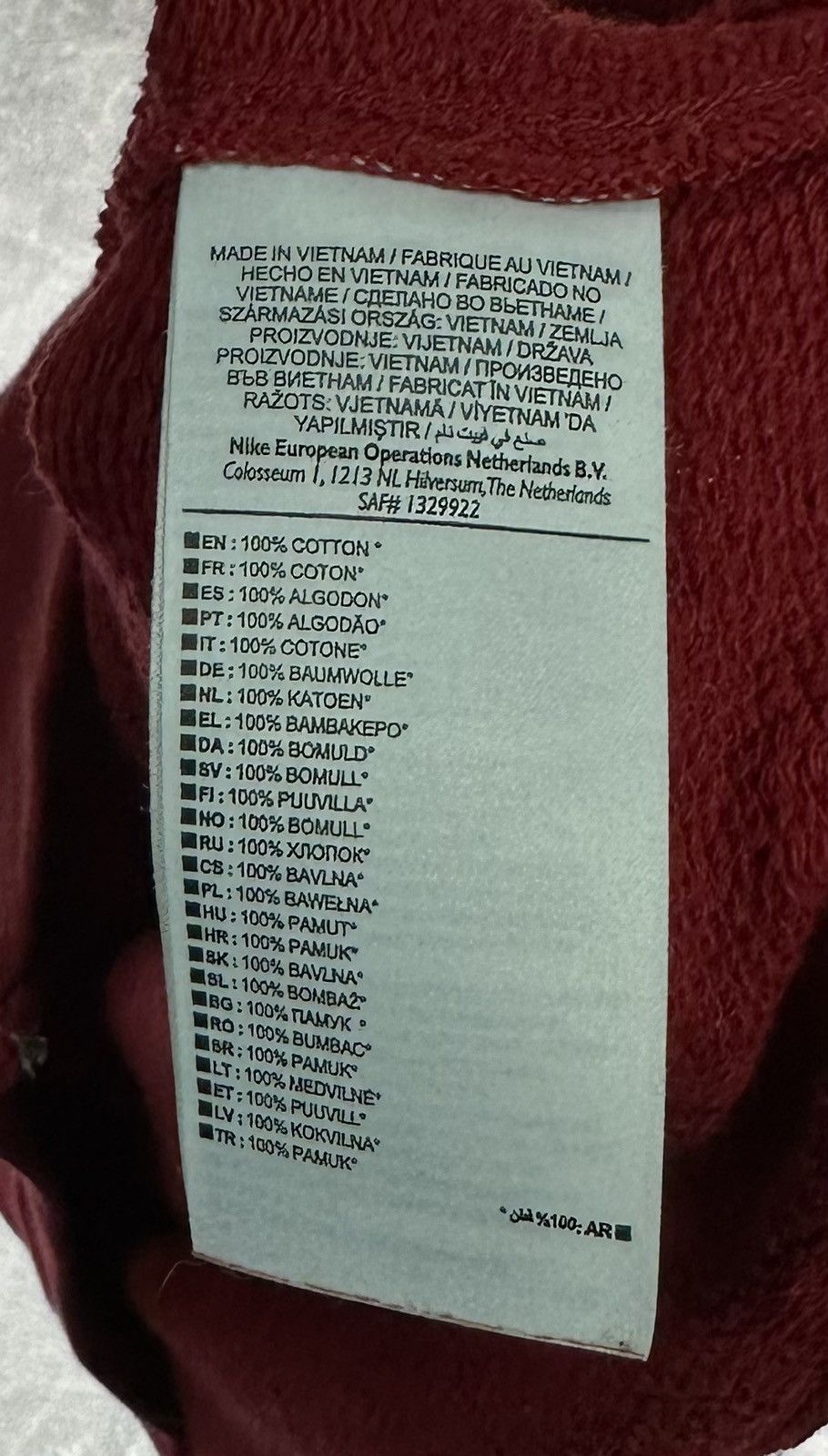 Nike Nike England Mens Soccer Football Zip Up Hoodie Size US M / EU 48-50 / 2 - 10 Thumbnail