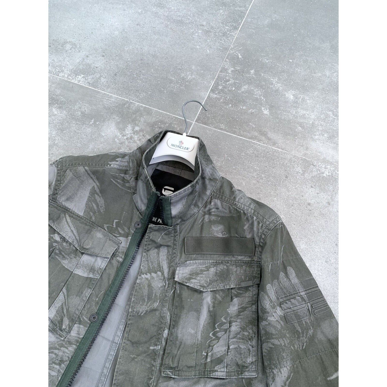G-Star Men's G-STAR Raw Camo Overshirt Military Coat Jacket S EU 46 Size US S / EU 44-46 / 1 - 19 Thumbnail