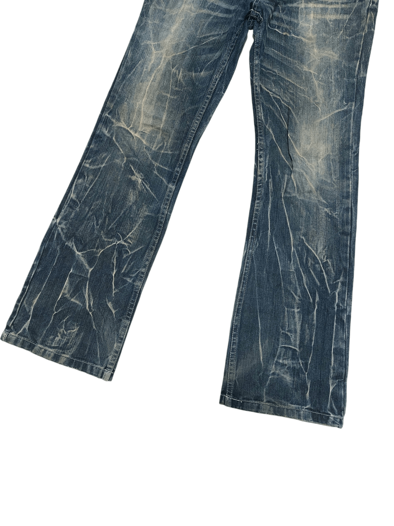 Japanese Brand × Vintage Vintage Nylaus Japan Flare Jeans Size US 31 - 11 Thumbnail