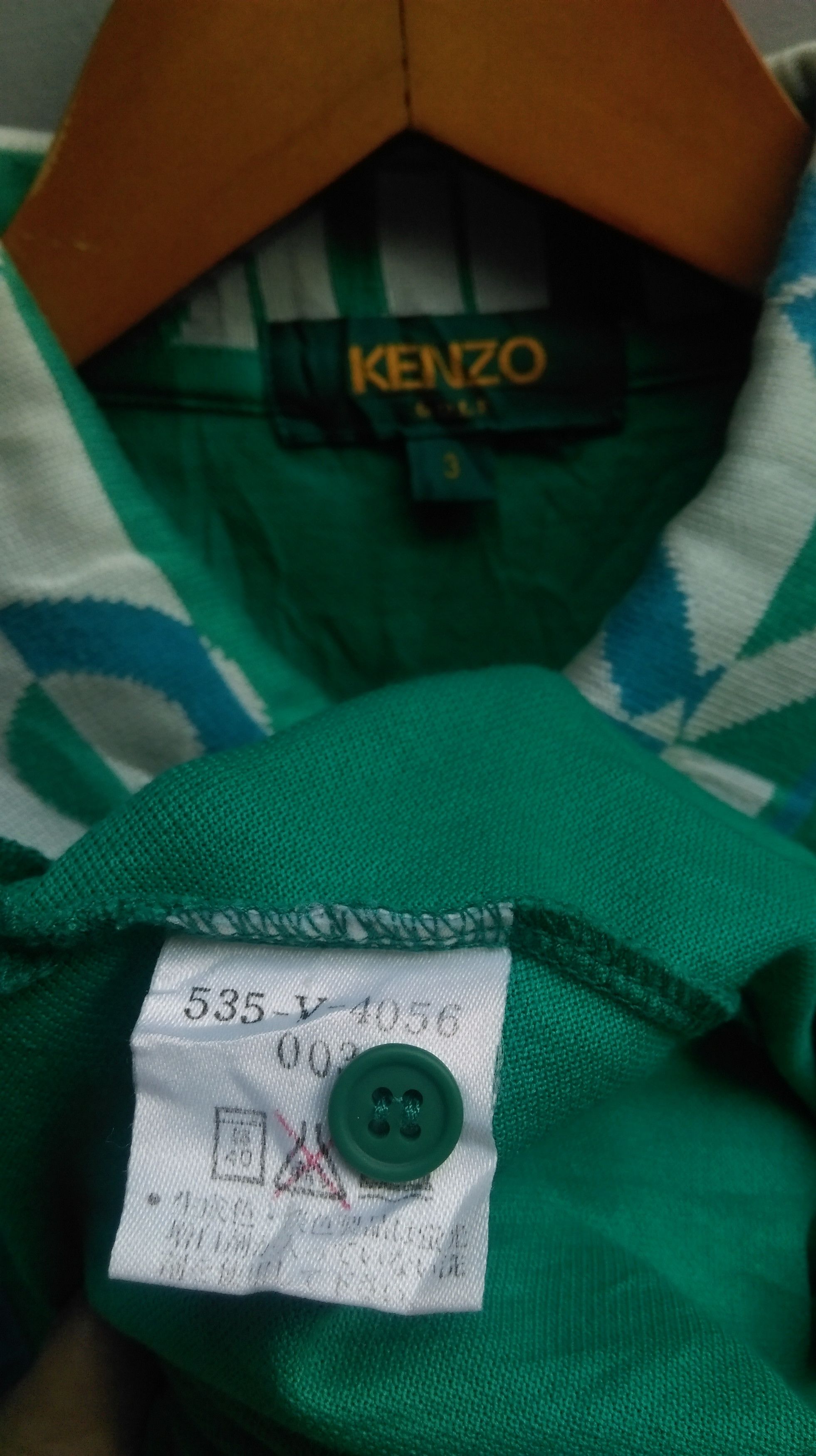 Kenzo Vtg Kenzo golf 2tone poloshirt Size US M / EU 48-50 / 2 - 3 Thumbnail