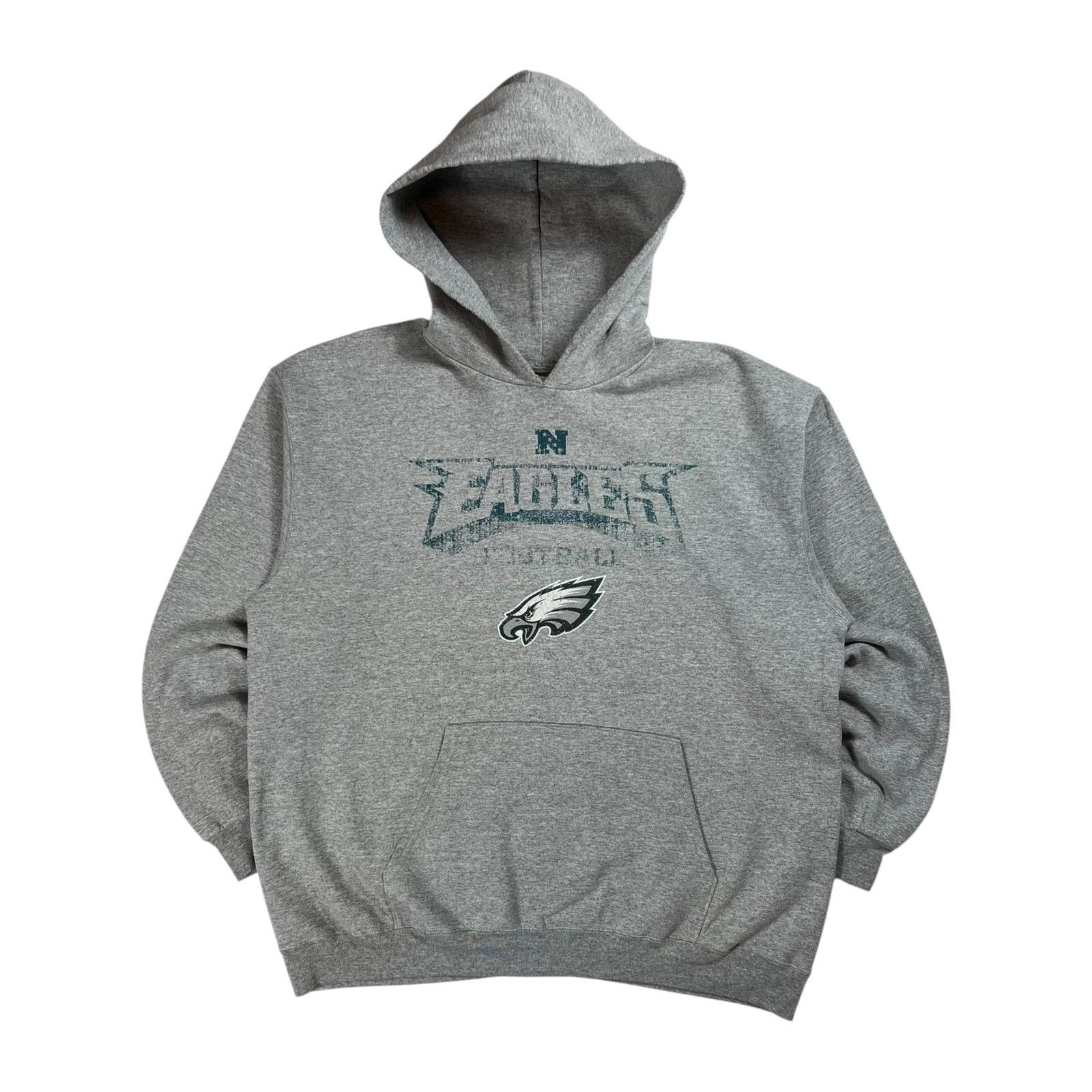 NFL × Vintage Vintage Y2K Philadelphia Eagles NFL faded hoodie (L) Size US L / EU 52-54 / 3 - 1 Thumbnail