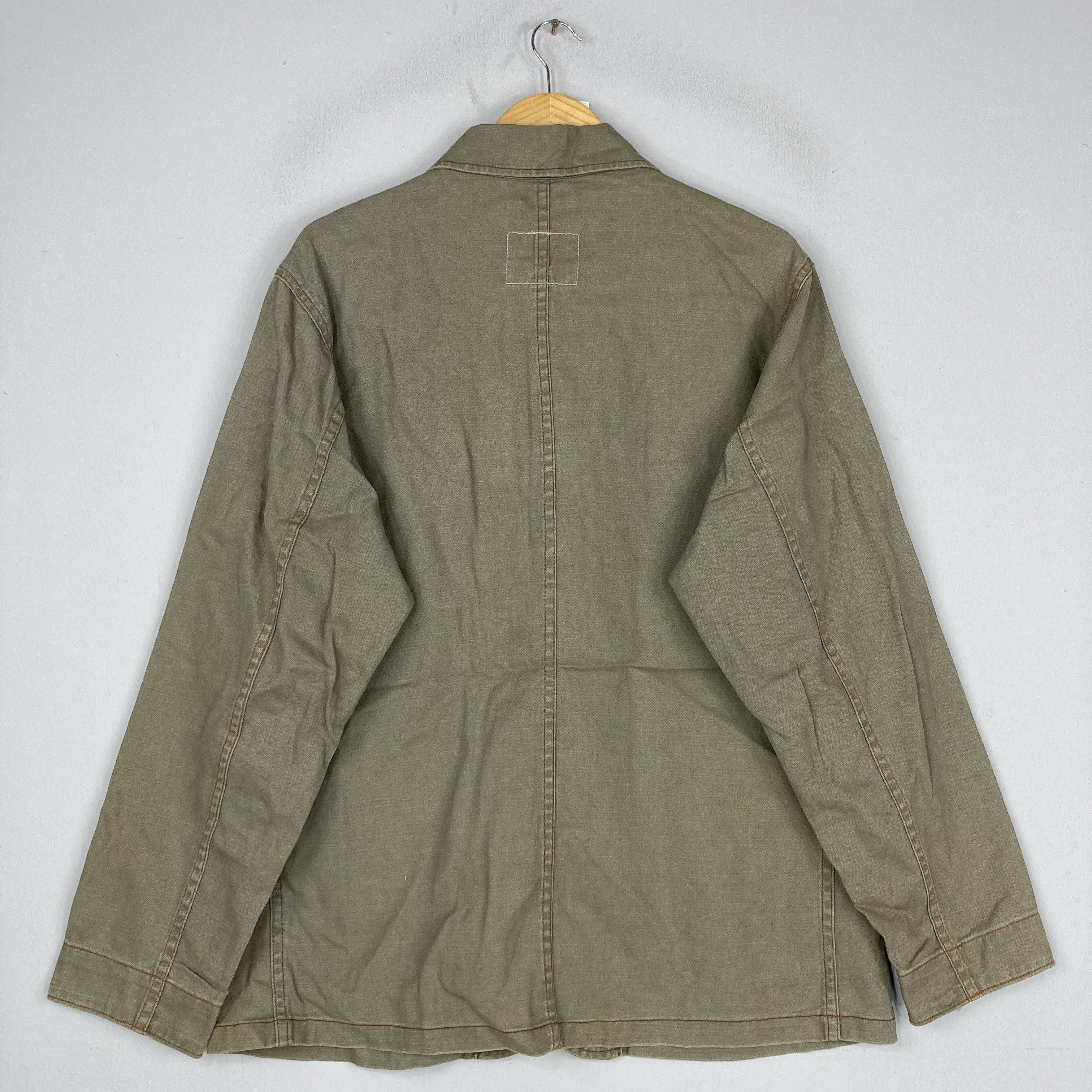 Gap Vintage GAP EST 1969 Denim Chore Jacket Button Up Size US L / EU 52-54 / 3 - 5 Thumbnail