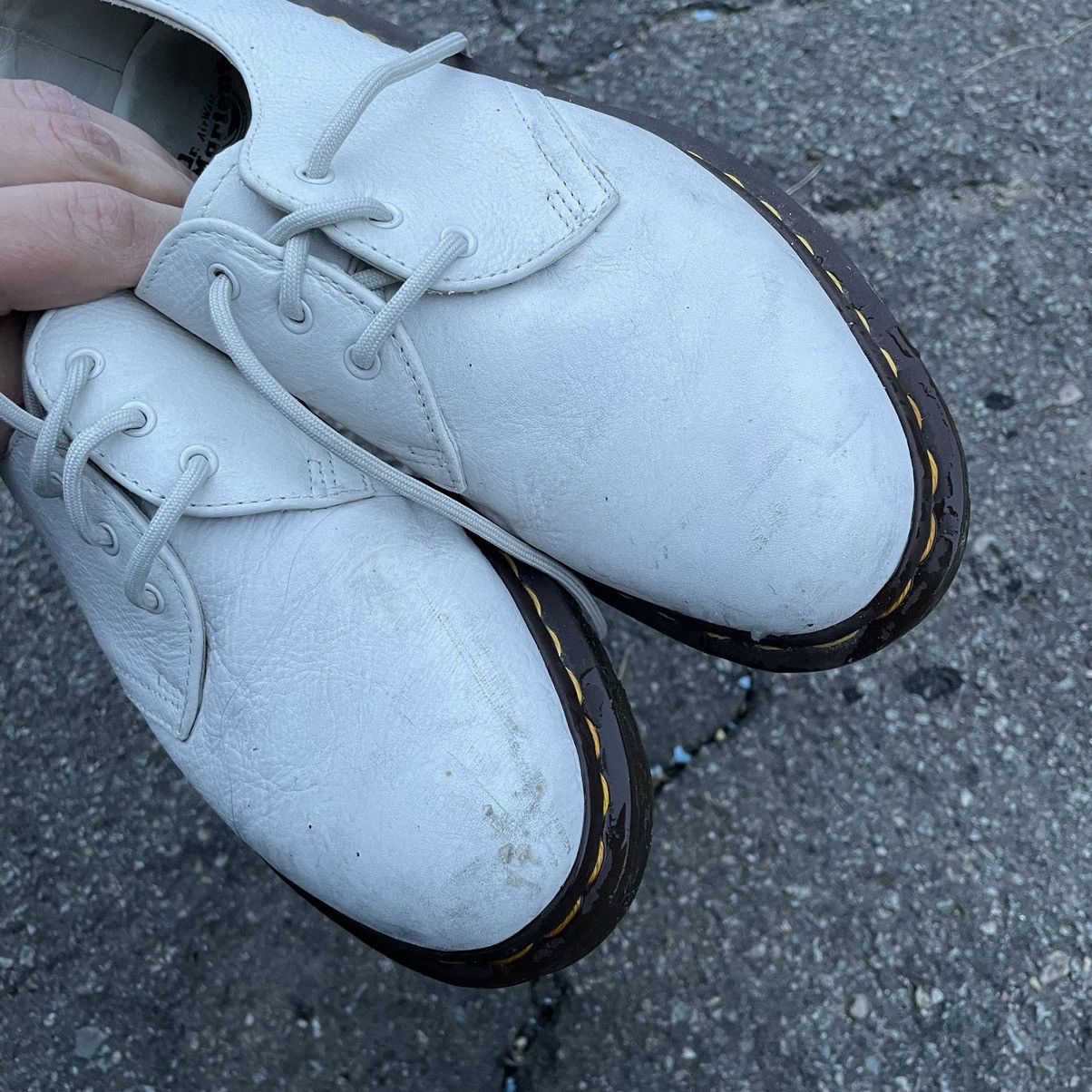 Dr. Martens Dr martens White Leather Loafers boots Vintage low shoes sne Size US 8 / IT 38 - 7 Thumbnail
