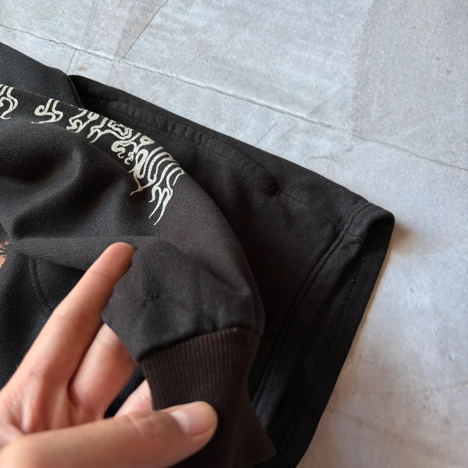 Band Tees vintage 00s Cradle Of Filth Tonight In Flames hoodie rock Size US XL / EU 56 / 4 - 8 Thumbnail