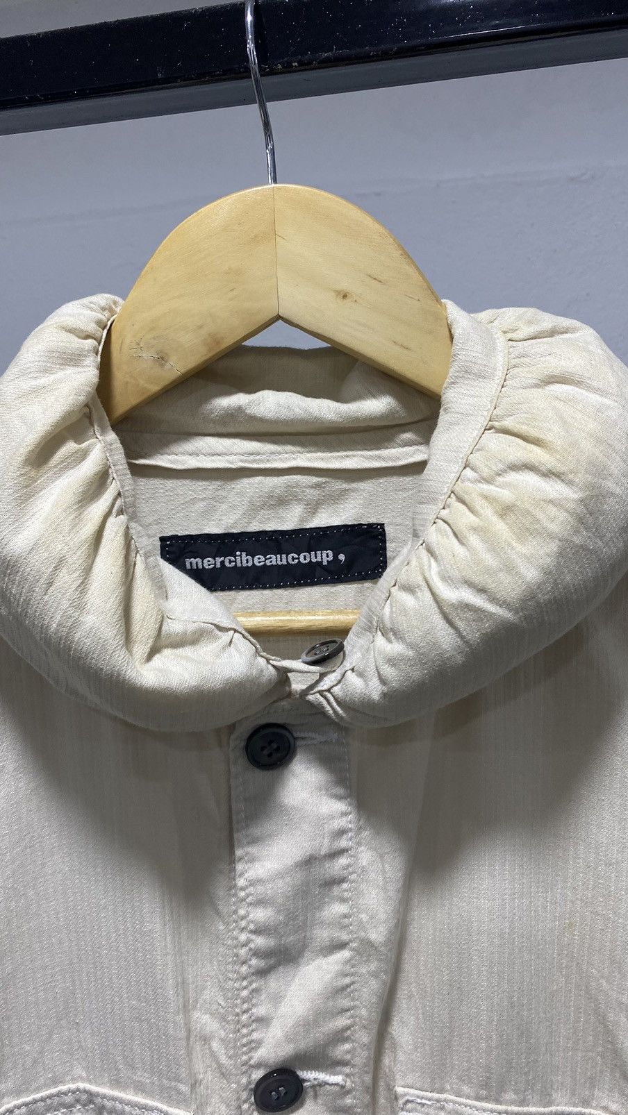 Issey Miyake × Ne-Net × mercibeaucoup Sold💥Issey Miyake Hooded Jacket Pillow Neck Size US M / EU 48-50 / 2 - 8 Thumbnail