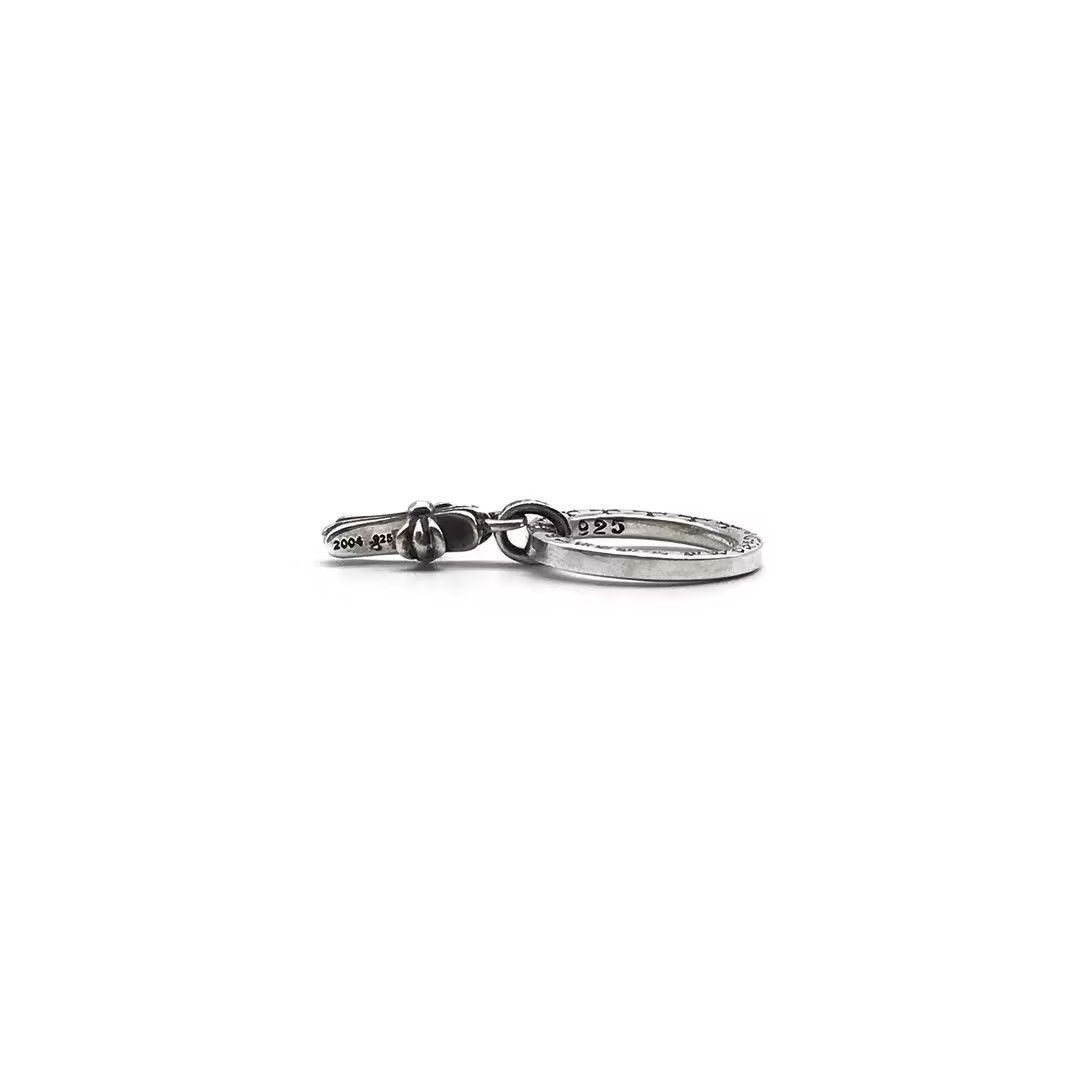 Chrome Hearts Chrome Hearts Silver Babyfat Drop Ring Size ONE SIZE - 3 Thumbnail