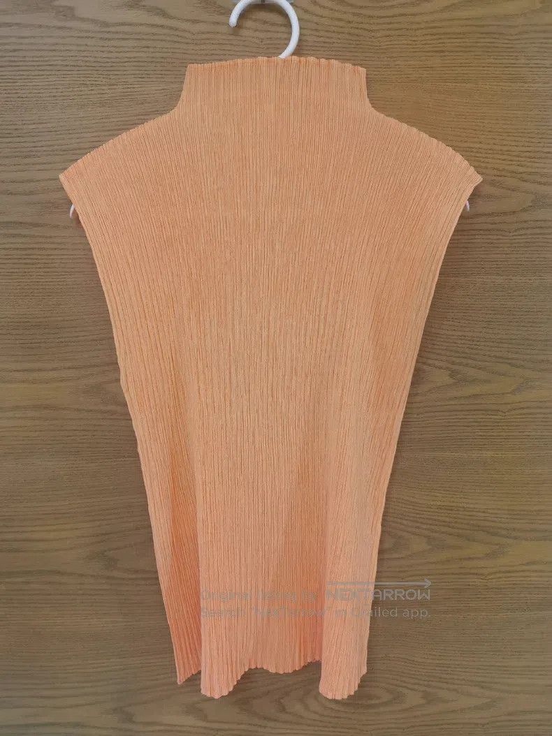 Issey Miyake Issey Miyake Orange Short Sleeve Size S / US 4 / IT 40 - 1 Thumbnail