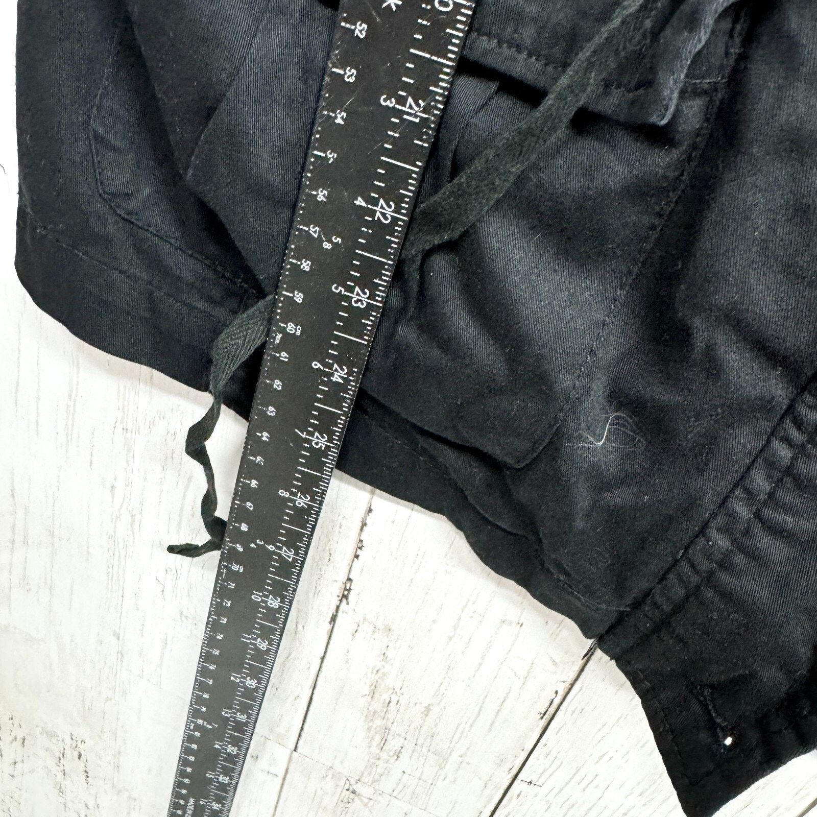 Other Elliot Lauren Vest Sz M Black Utility Zip Button Front Cinch Size M / US 6-8 / IT 42-44 - 4 Thumbnail