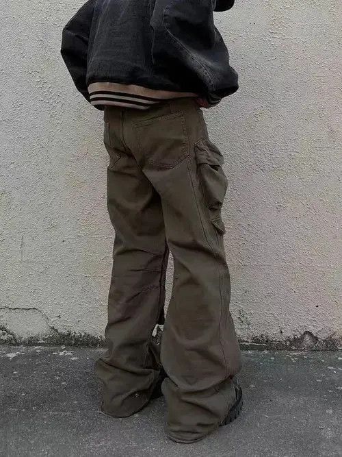 Japanese Brand Heavy Duty Multi-Pocket Paratrooper Workwear Casual Pants Size US 32 / EU 48 - 5 Thumbnail