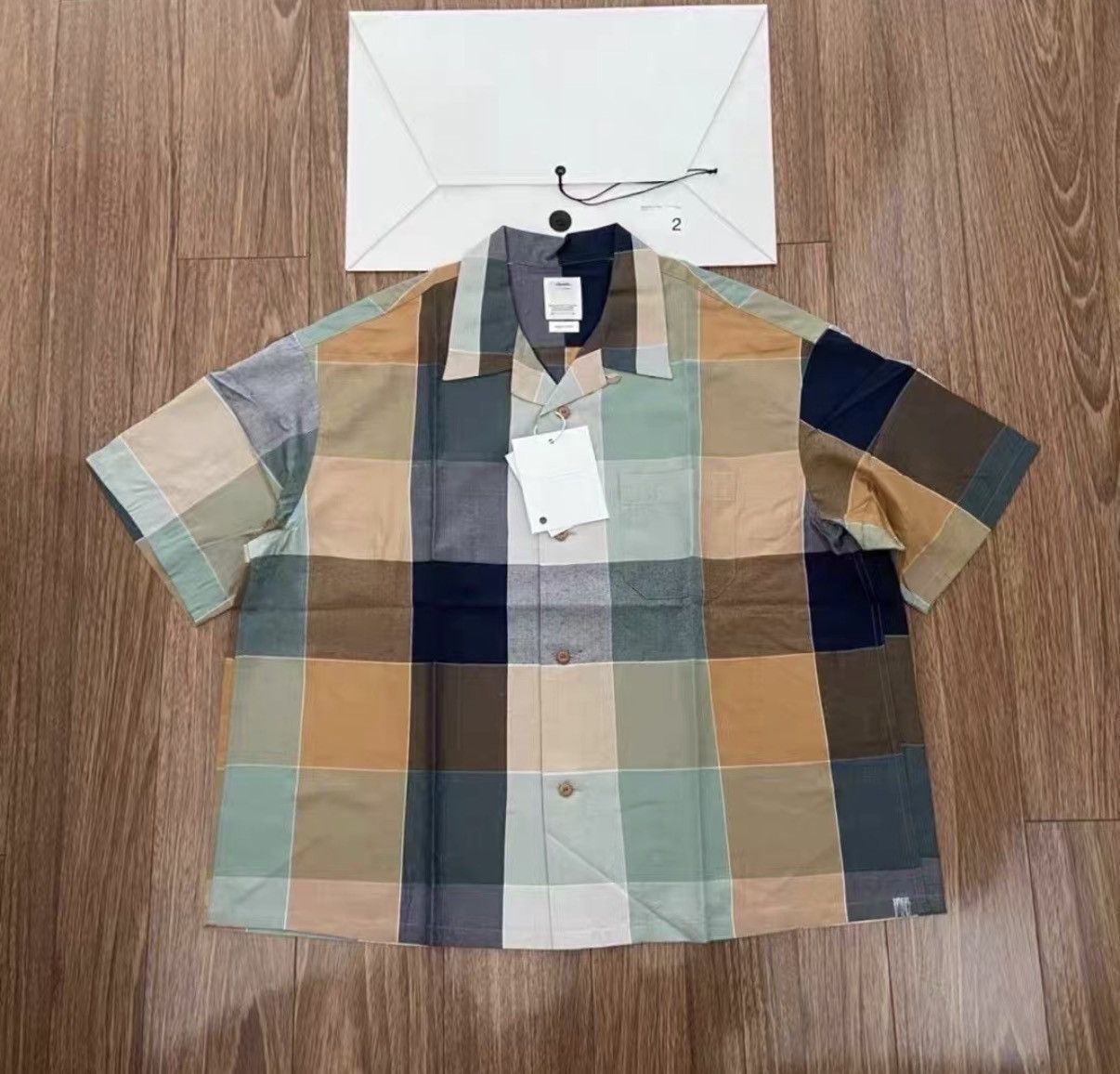 Visvim VISVIM 22SS HARMON SHIRT S/S CHECK Size US M / EU 48-50 / 2 - 1 Thumbnail