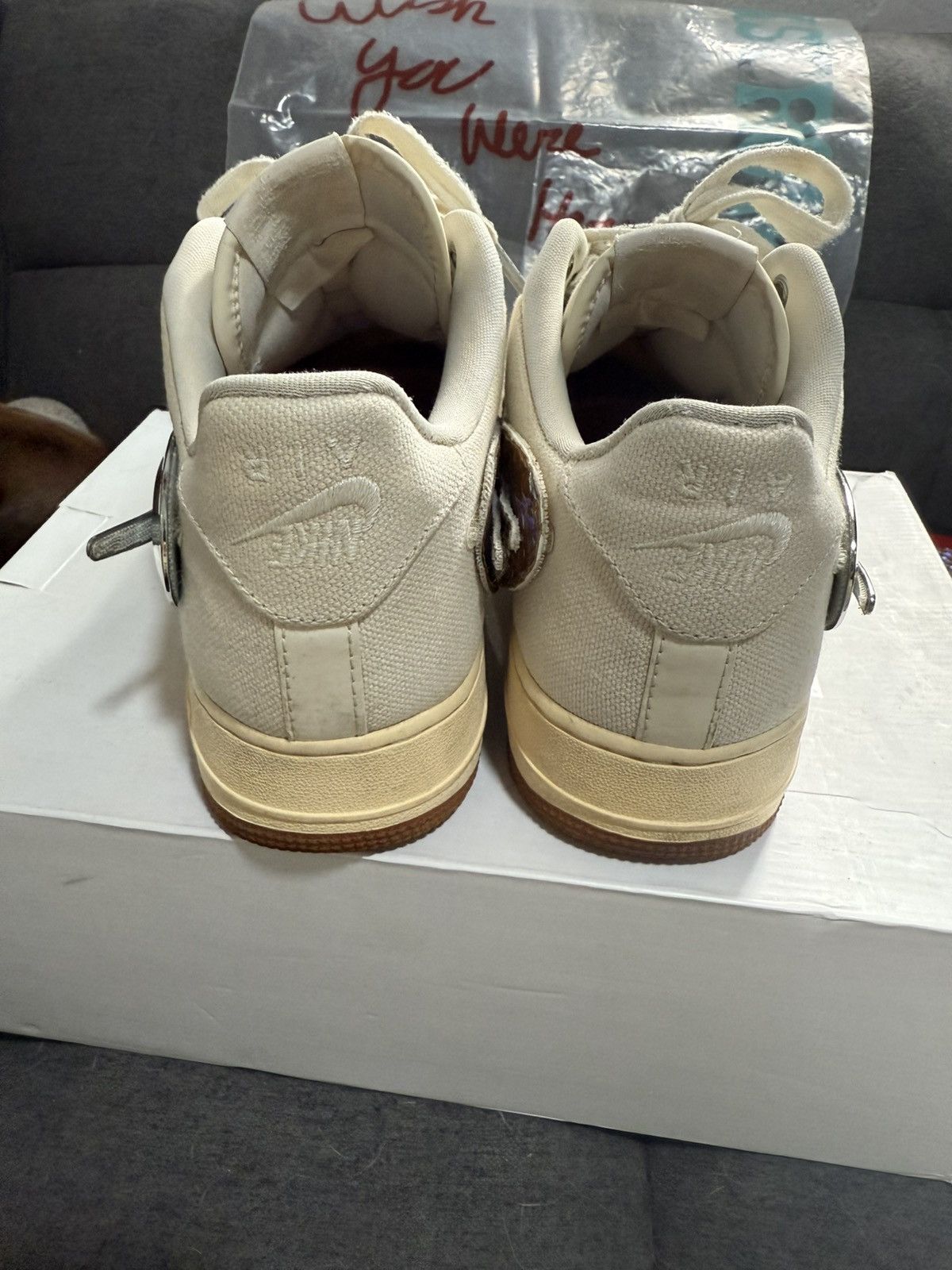 Nike × Travis Scott Travis scott nike air force 1 Size US 10 / EU 43 - 5 Thumbnail