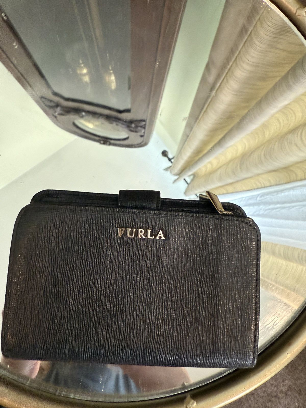 Furla Furla Black Compact Wallet Size ONE SIZE - 1 Thumbnail