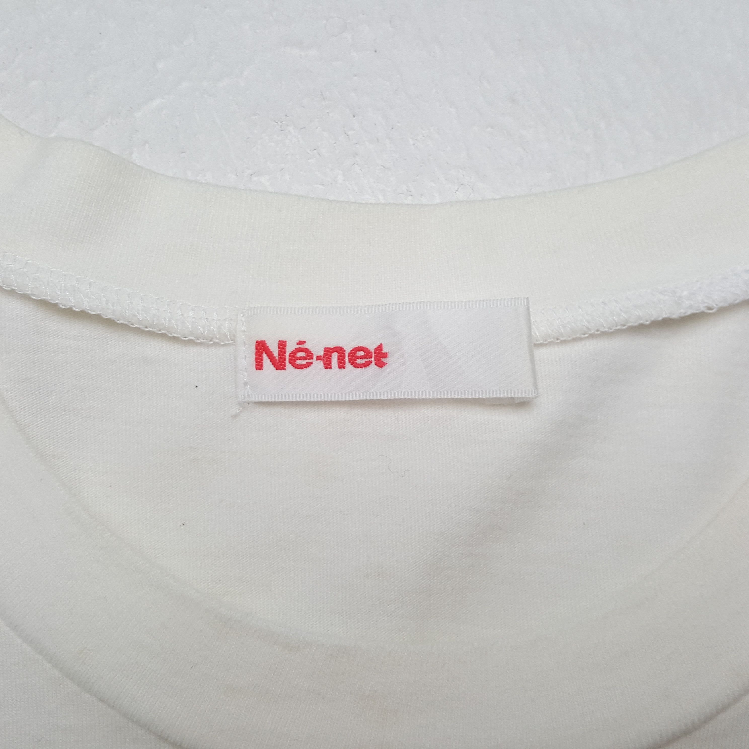 Ne-Net Vintage Ne-net by Issey Miyake Taikutsu T-Shirt C301N24 Size US XS / EU 42 / 0 - 4 Thumbnail