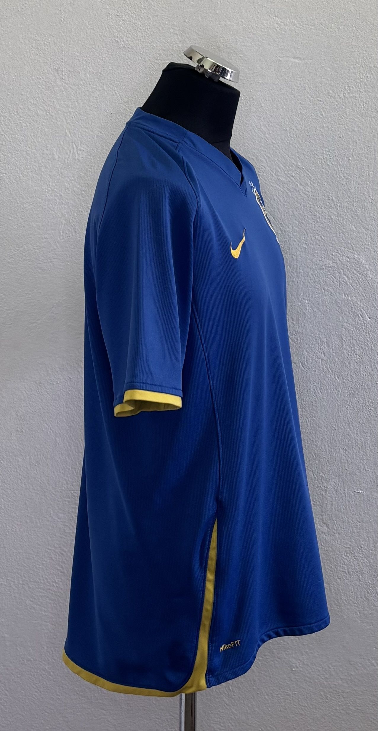 Nike Brazil 2008 Away Nike Football Jersey Large Size US L / EU 52-54 / 3 - 4 Thumbnail