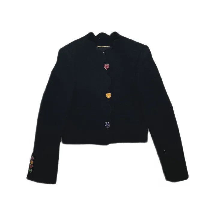 Saint Laurent Paris Saint Laurent Black Casual Long Sleeve Jacket -2507 Size S / US 4 / IT 40 - 8 Thumbnail