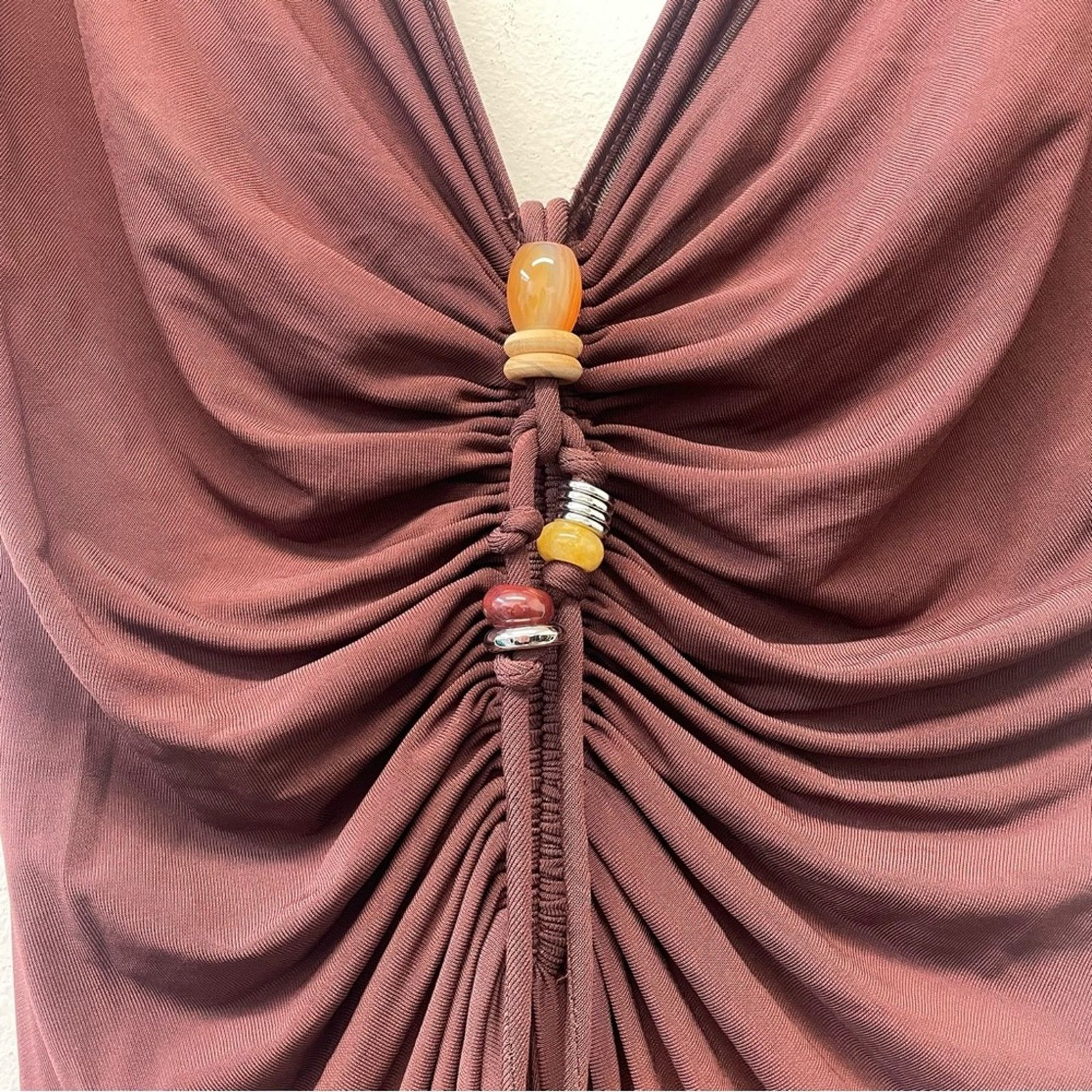 A.L.C. A.L.C. Nina Maxi Dress in Bitter Chocolate size Small Size S / US 4 / IT 40 - 6 Thumbnail