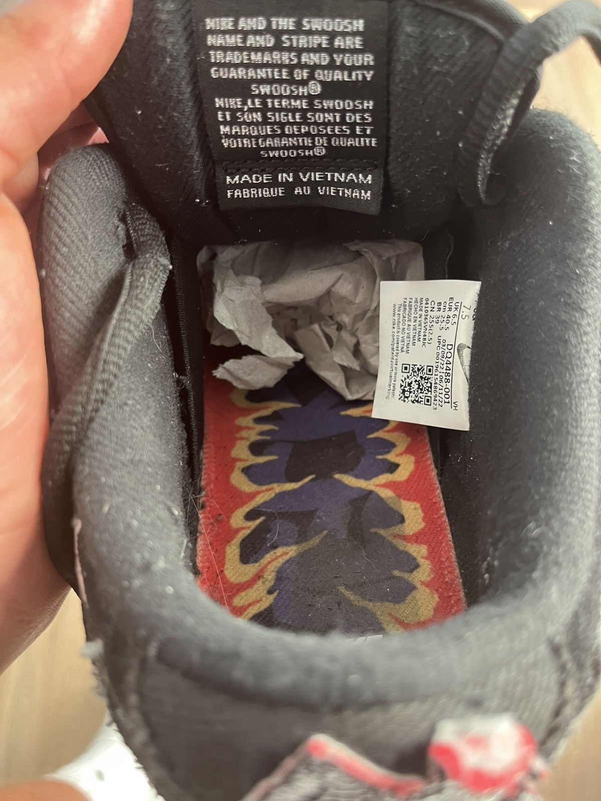 Neckface × Nike Nike dunk neckface collab very rare streetwear chunky shoe Size US 7.5 / EU 40-41 - 11 Thumbnail