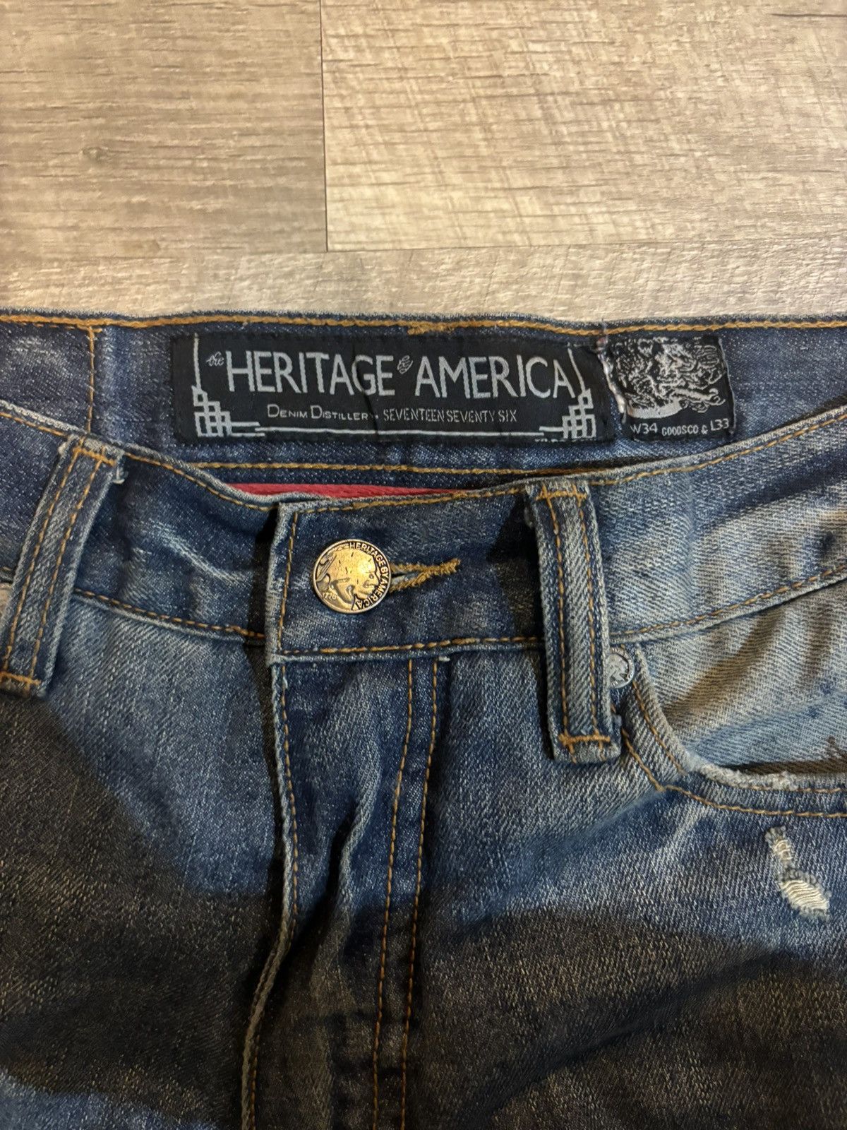 Other Heritage America Jeans Size US 34 / EU 50 - 3 Thumbnail