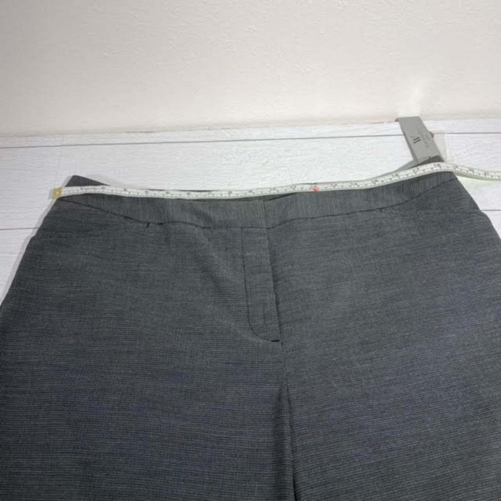 Worthington Worthington Gray Tweed Straight Career Pants 16W NWT Size 38" / US 16 / IT 52 - 5 Thumbnail