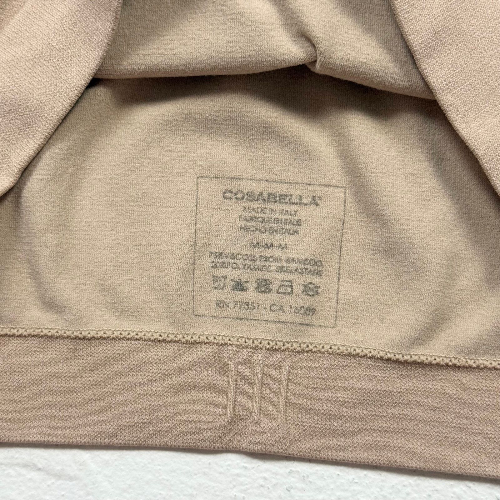 Cosabella Cosabella Tan Bamboo Viscose Stretch Bralette, Size Medium Size M / US 6-8 / IT 42-44 - 5 Thumbnail