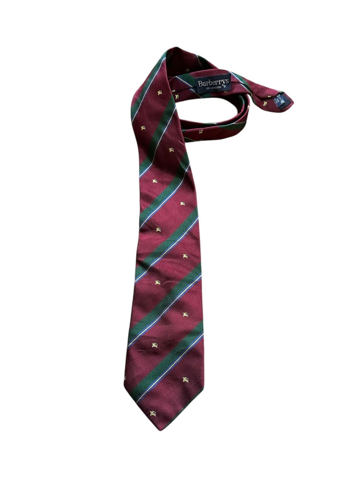 Burberry × Vintage vintage 90s burberrys ties silk Size ONE SIZE - 7 Thumbnail