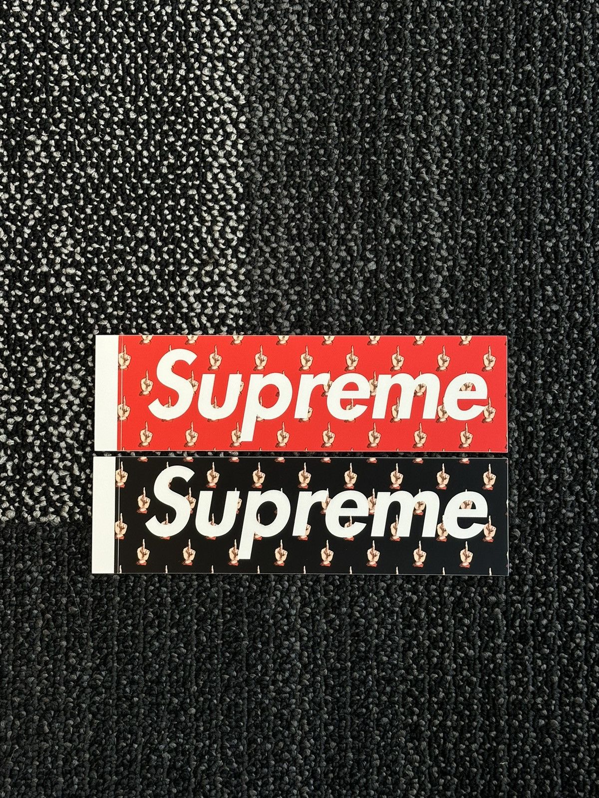 Burberry × Supreme × Tiffany & Co. Supreme Box Logo Stickers SET