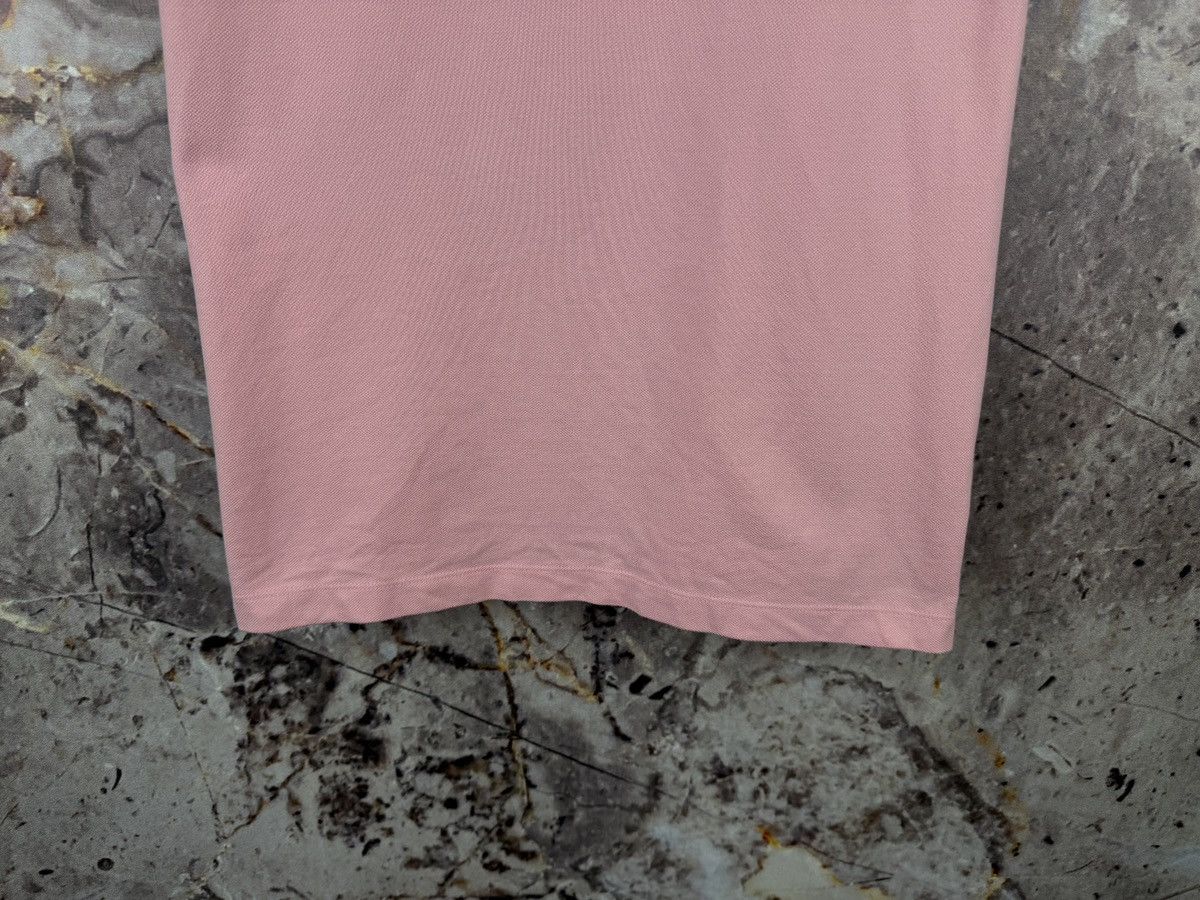 Paul & Shark Paul & Shark Yachting Polo Shirt Pink Navy Trim Logo Patch Size US L / EU 52-54 / 3 - 16 Thumbnail