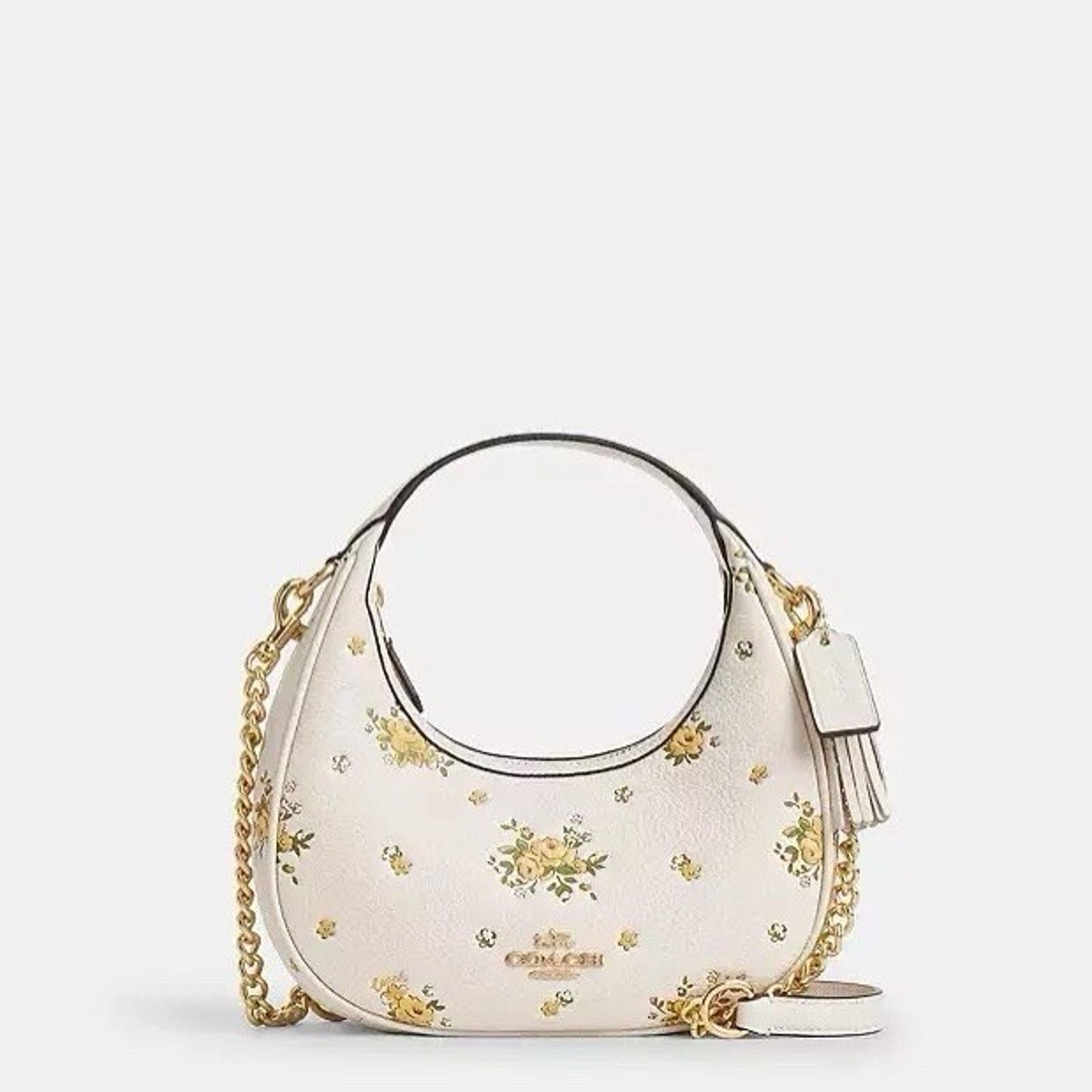 Coach NWT Coach Carmen Mini Crossbody Bag With Floral Print CAK90 Size ONE SIZE - 5 Thumbnail