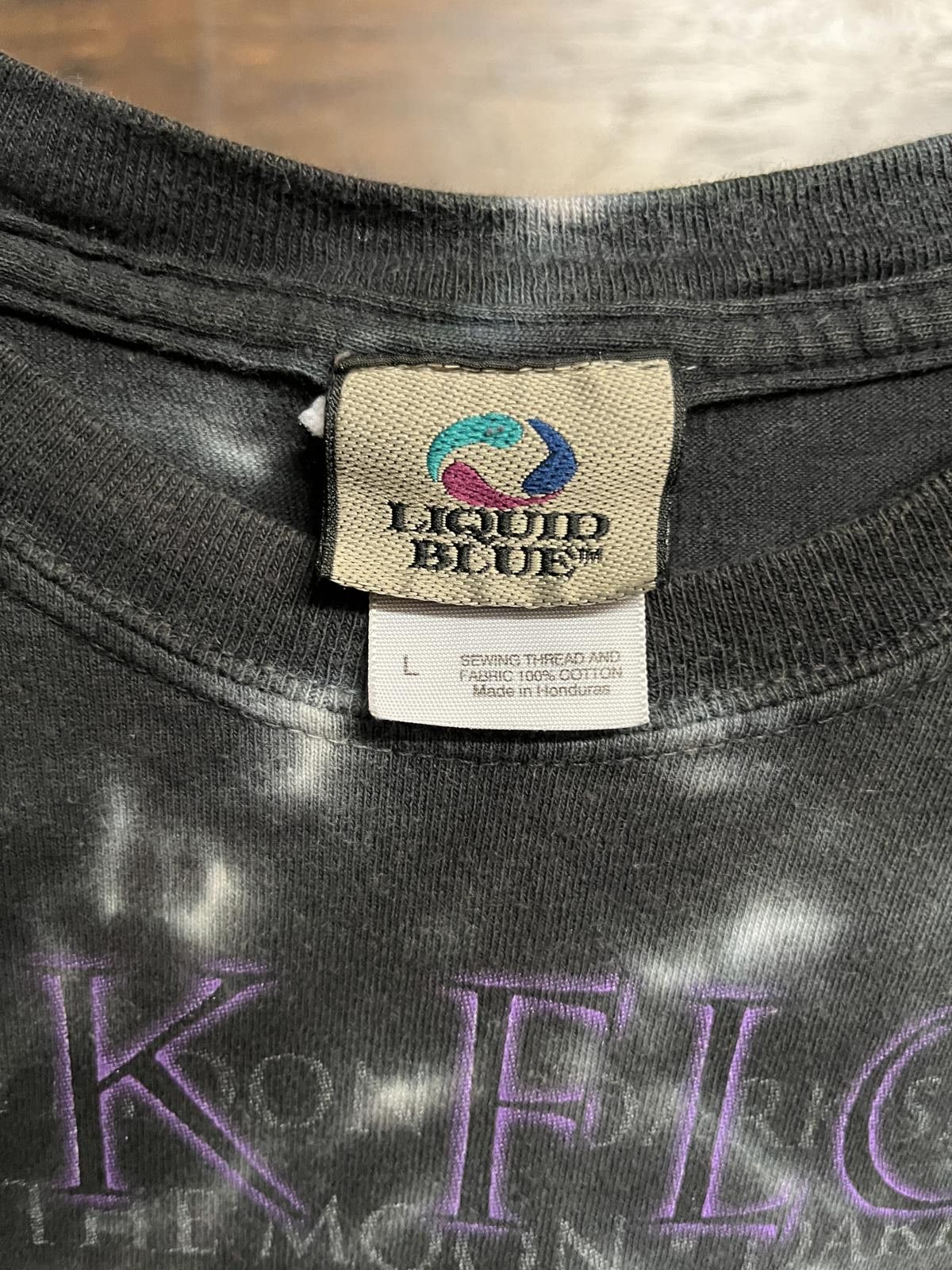 Liquid Blue Liquid Blue Pink Floyd Tie Dye - Dark Side of the Moon Tee L Size US L / EU 52-54 / 3 - 3 Thumbnail