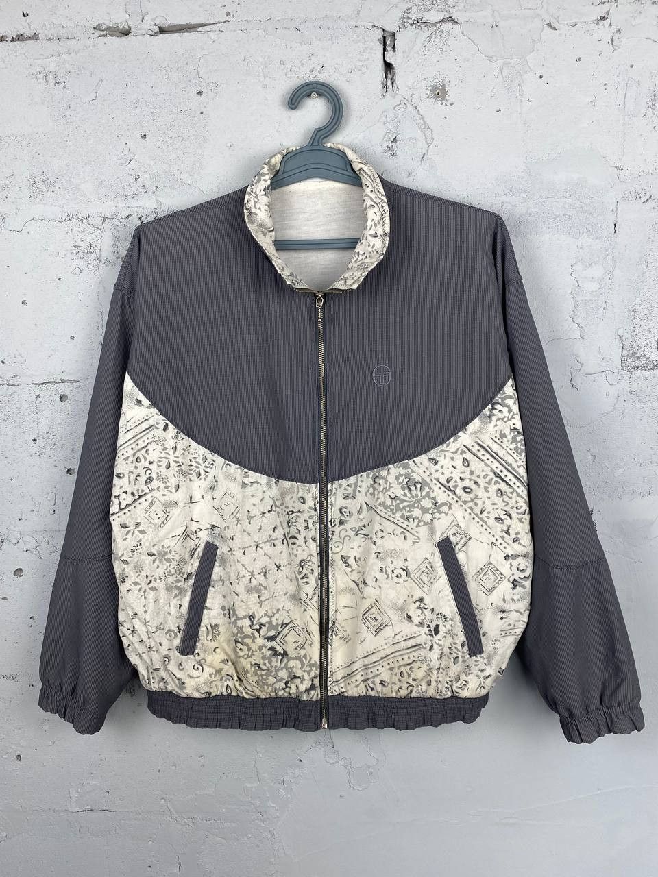 Designer × Sergio Tacchini × Vintage Vintage 90s Sergio Tacchini Windbreaker Track Jacket Size US L / EU 52-54 / 3 - 1 Thumbnail