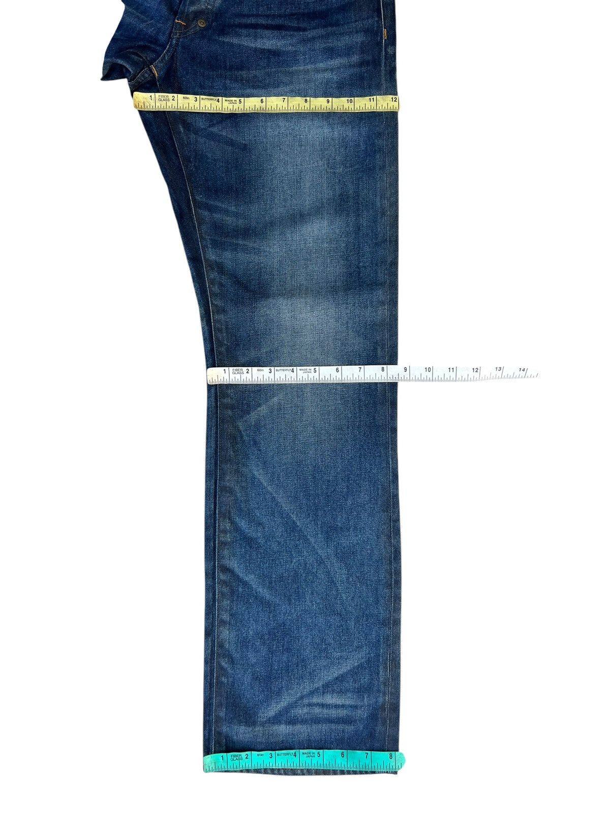 Prps PRPS Barracuda Waxed Denim Slim Jeans Size US 30 / EU 46 - 3 Thumbnail