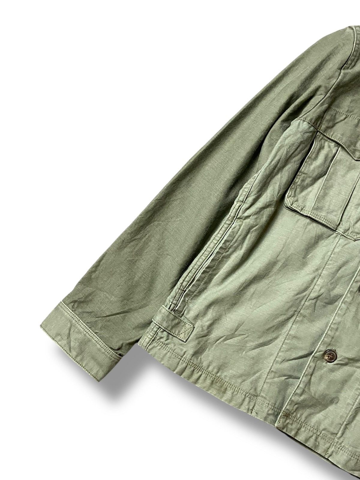Japanese Brand × Vintage BERNABEU Brand Military Style Jacket (126) Size US M / EU 48-50 / 2 - 3 Thumbnail