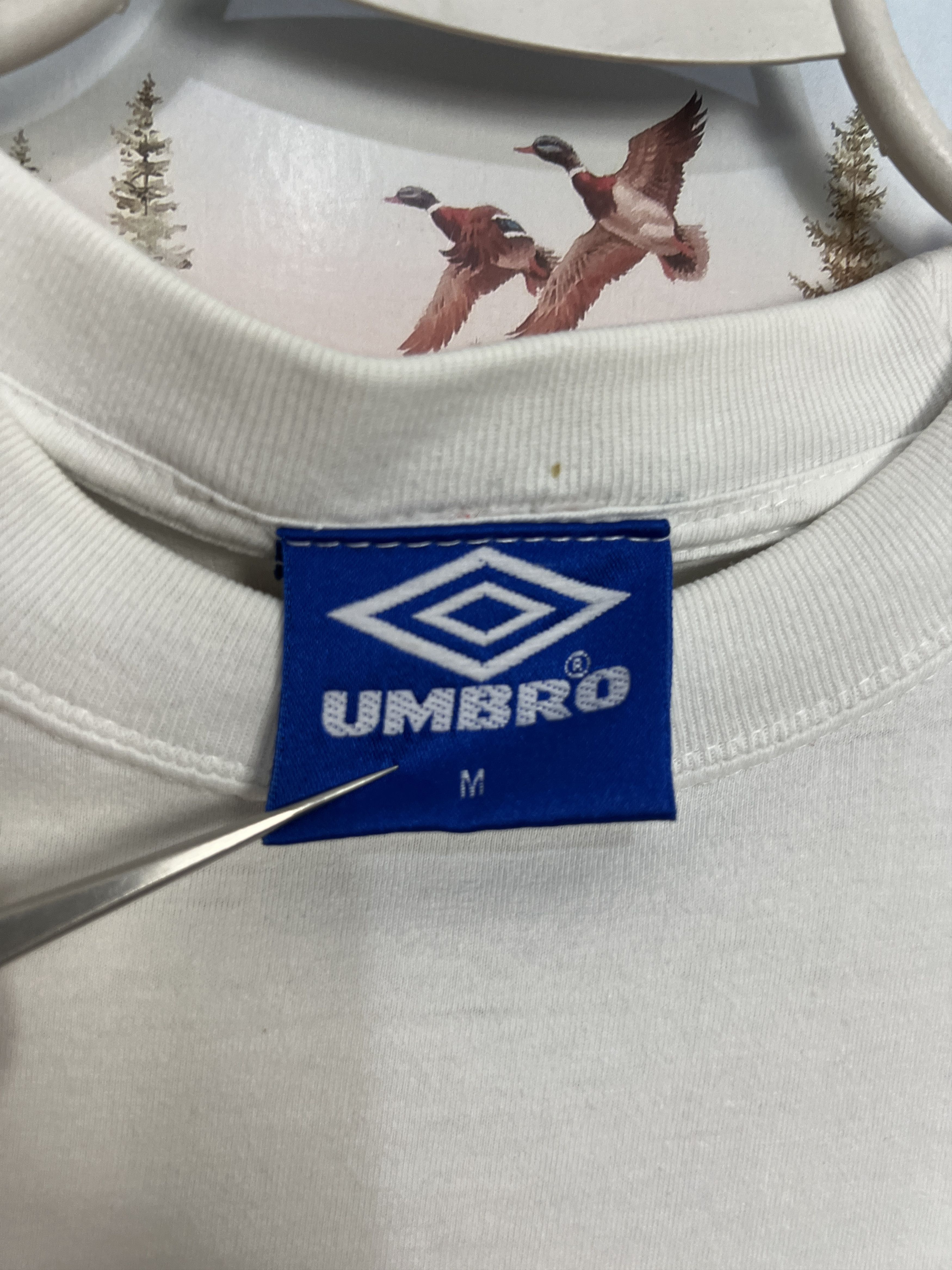 Umbro Vintage Scotland Football Train Shirt Soccer Jersey Trikot Size US L / EU 52-54 / 3 - 5 Thumbnail