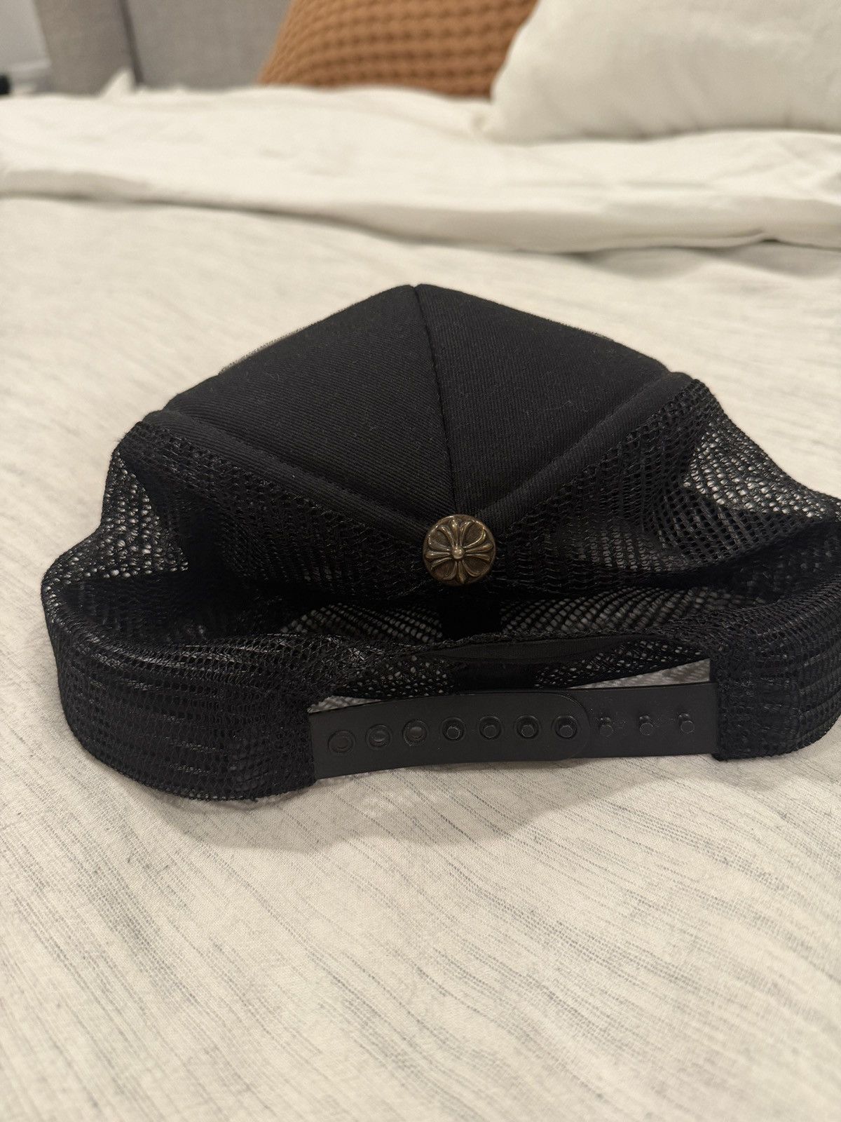 Chrome Hearts Chrome Hearts fuck Trucker Hat Size ONE SIZE - 2 Thumbnail
