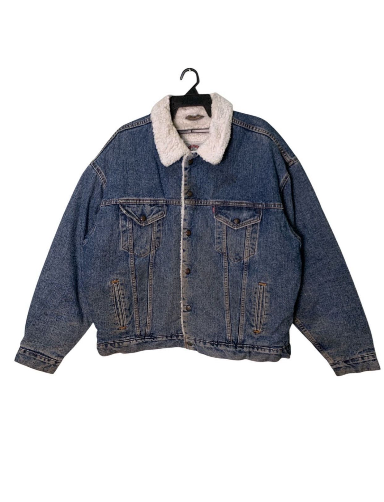 Levi's Vintage Clothing Rare Design Vintage Levi’s Authentic Sherpa Jackets Size US XL / EU 56 / 4 - 1 Thumbnail