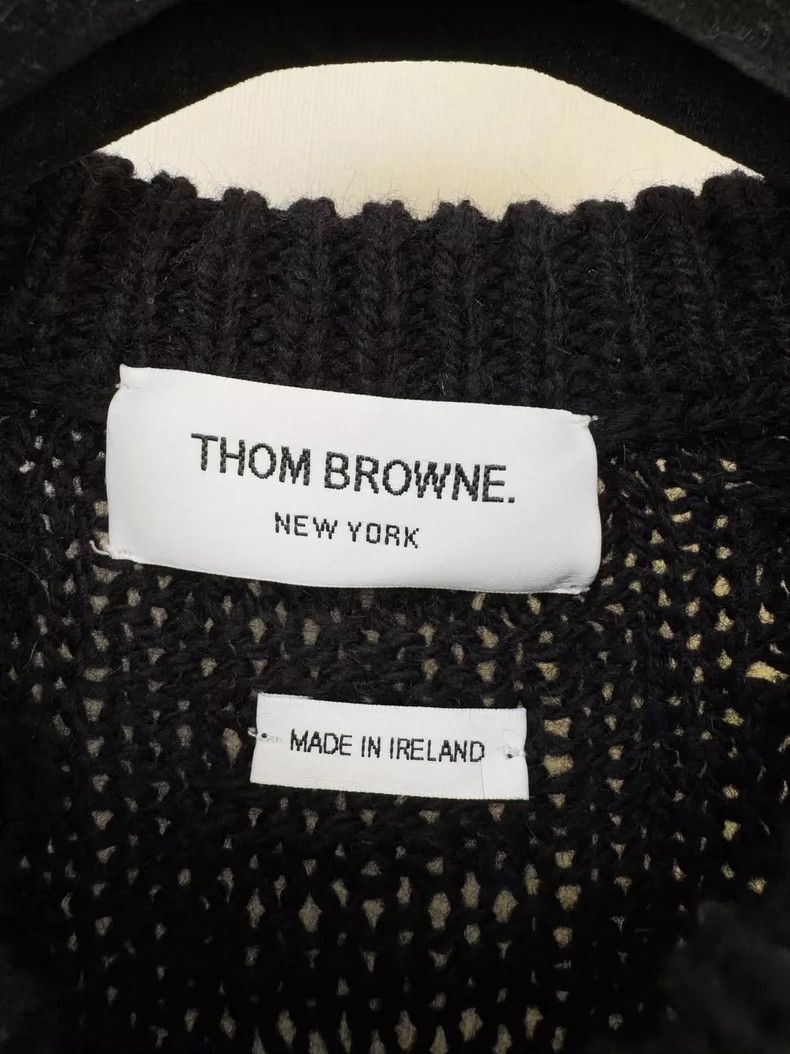 Thom Browne size2 Wool knitting sweater