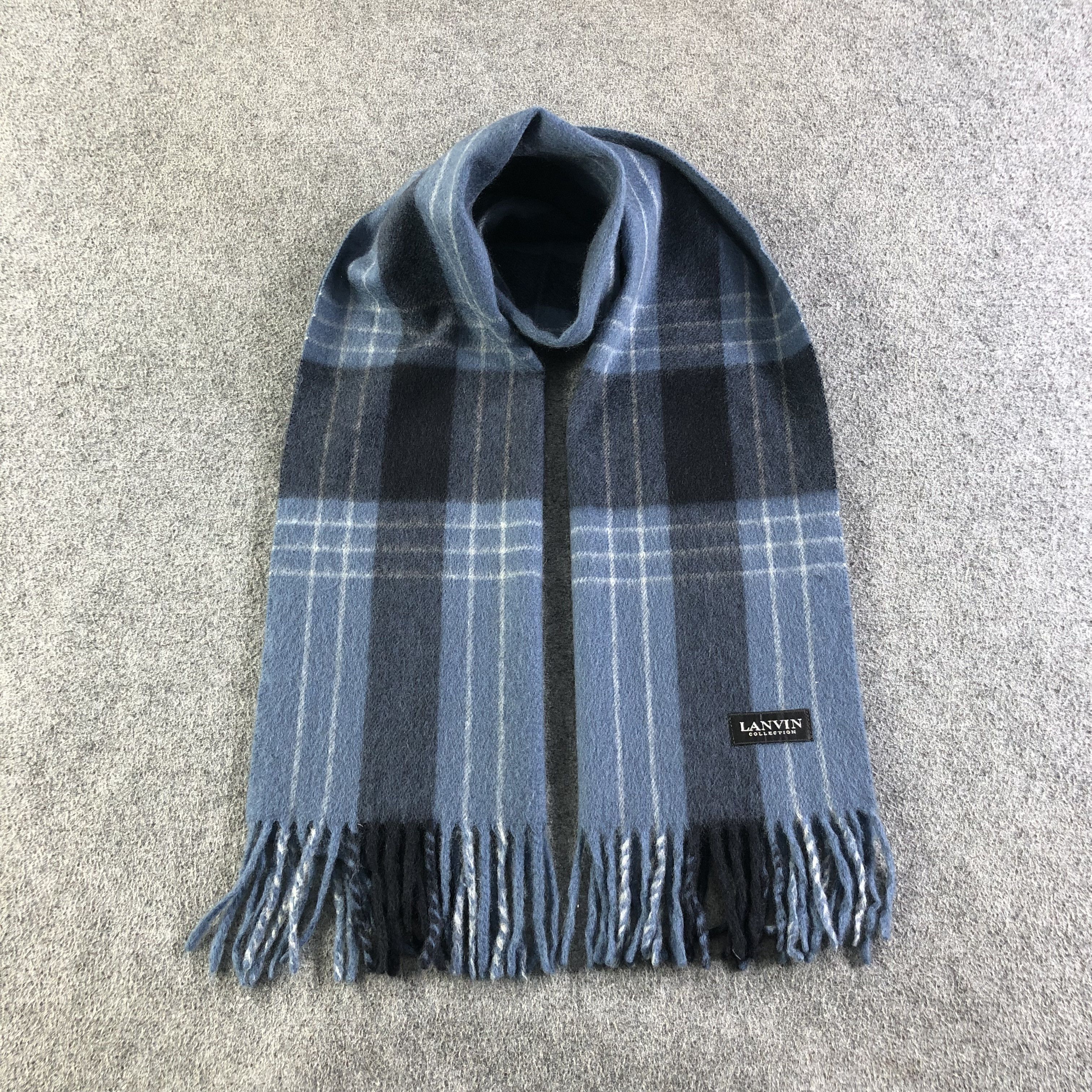 Lanvin Lanvin Cashmere Scarf Muffler V1885 Size ONE SIZE - 1 Thumbnail