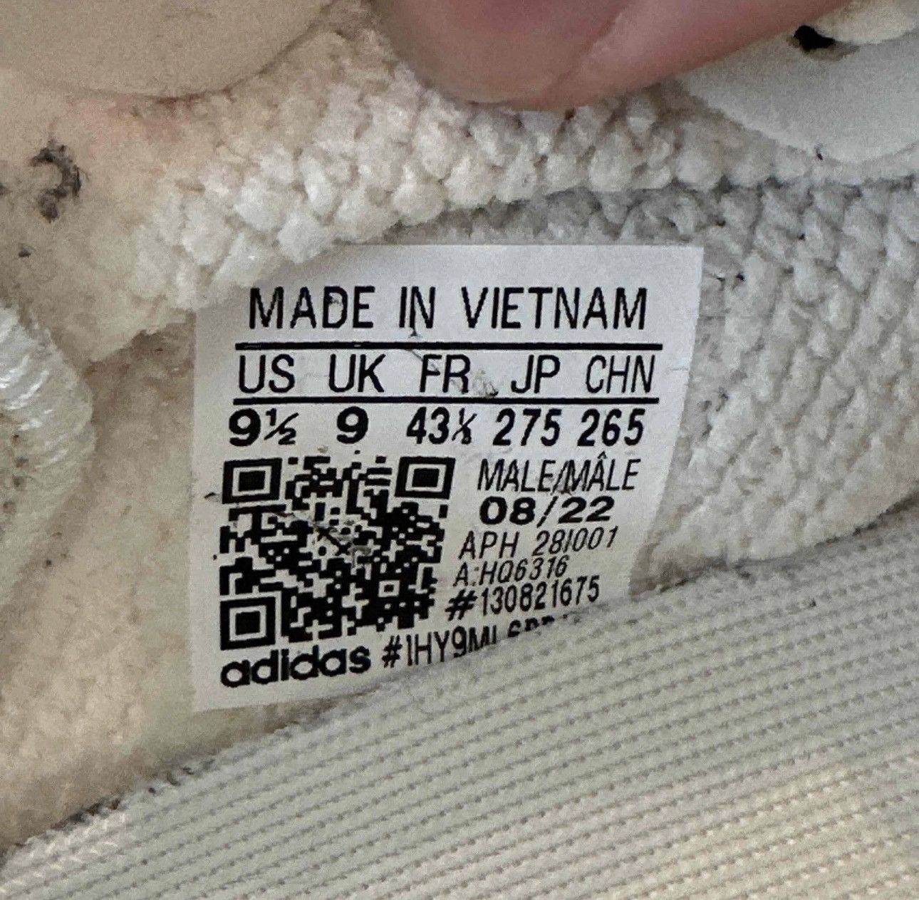 Yeezy adidas Yeezy Boost 350 V2 Bone Size US 9.5 / EU 42-43 - 7 Thumbnail