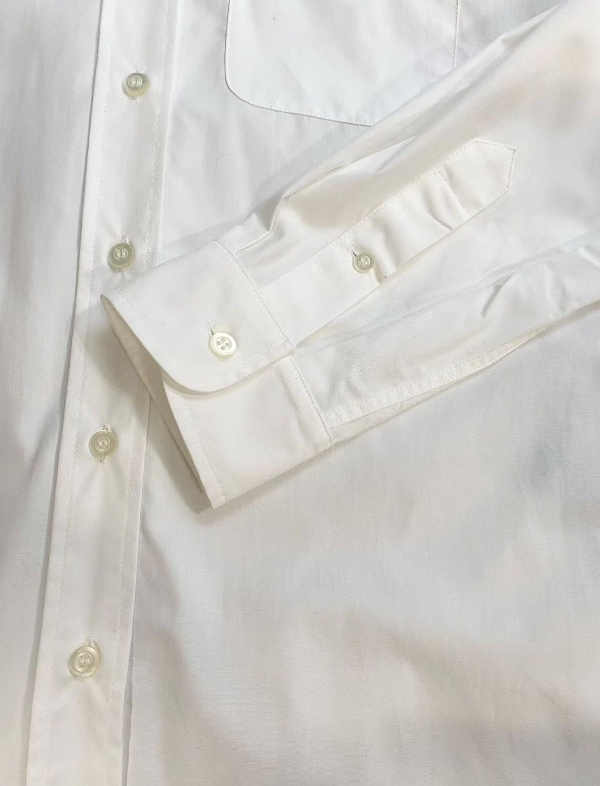 Miu Miu Miu Miu Classic White Long Sleeve Shirt J33 Size XS / US 0-2 / IT 36-38 - 5 Thumbnail
