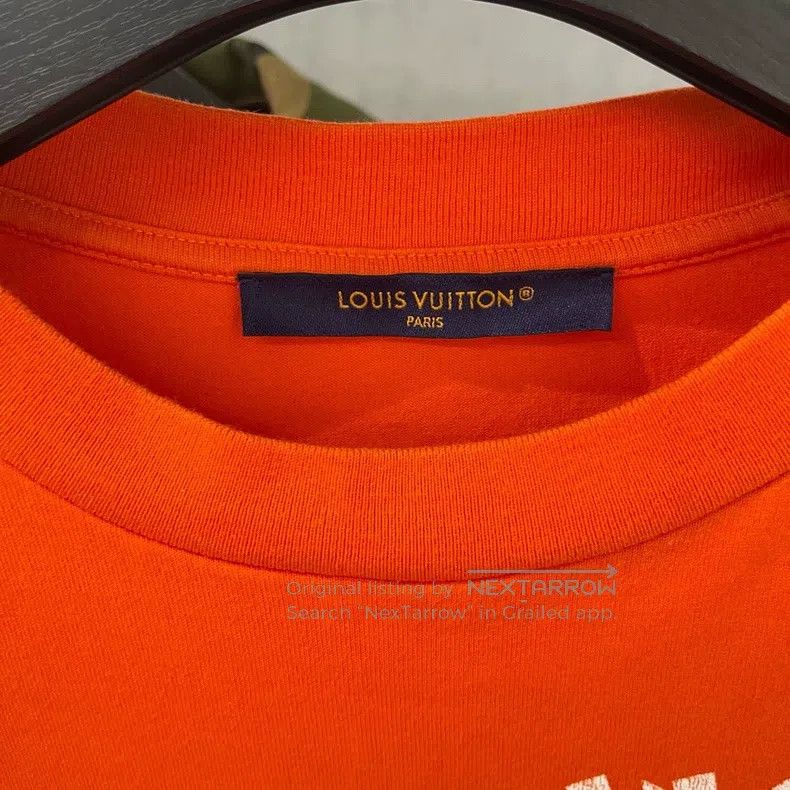 Louis Vuitton Louis Vuitton Printed orange short sleeve Size US M / EU 48-50 / 2 - 3 Thumbnail