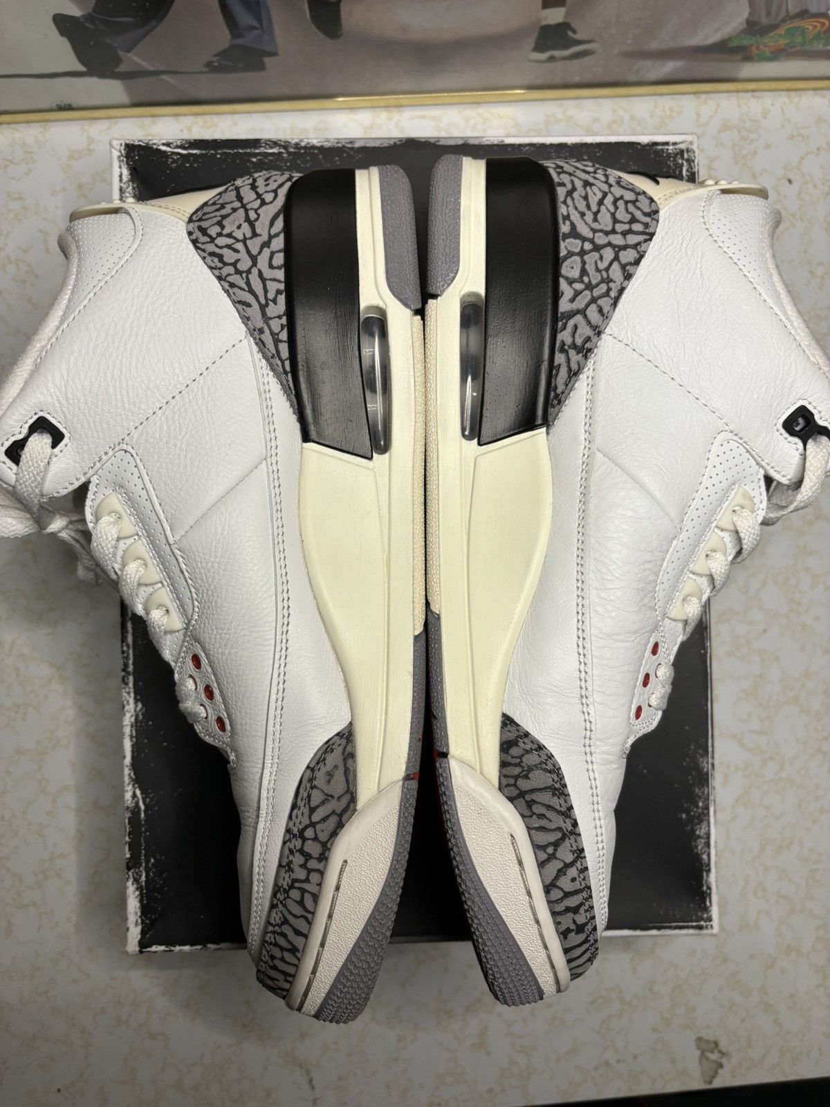 Jordan Brand Air Jordan 3 Retro cement reimagined Size US 12 / EU 45 - 3 Thumbnail