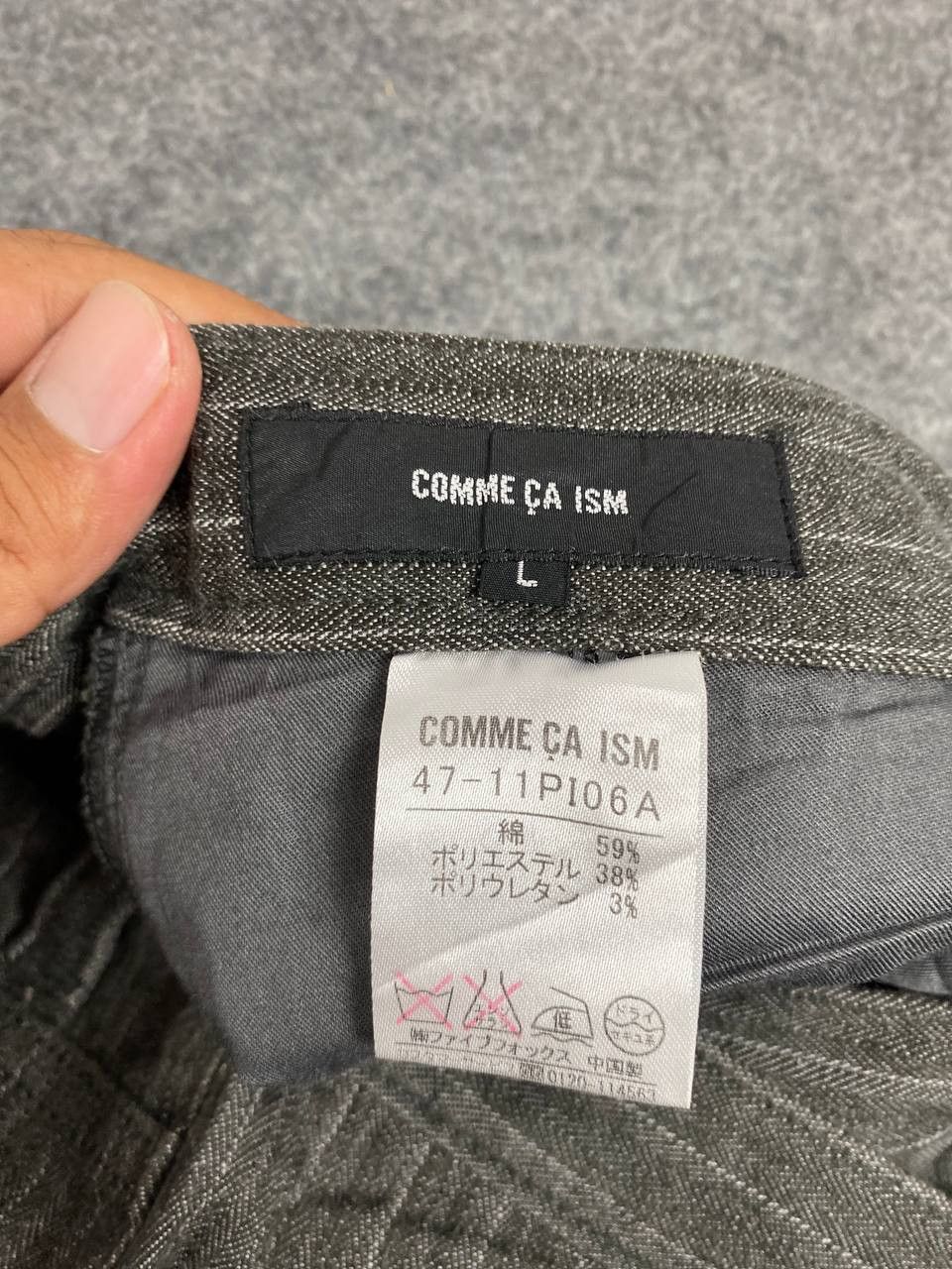 Comme Ca Ism comme ca ism striped denim nice design Size US 32 / EU 48 - 9 Thumbnail